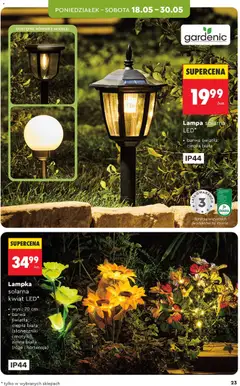 Pogląd oferty "Lampa solarna LED*, Solar lamp LED with warm white light." - ważna od 16.05.2026 | Strona: 23