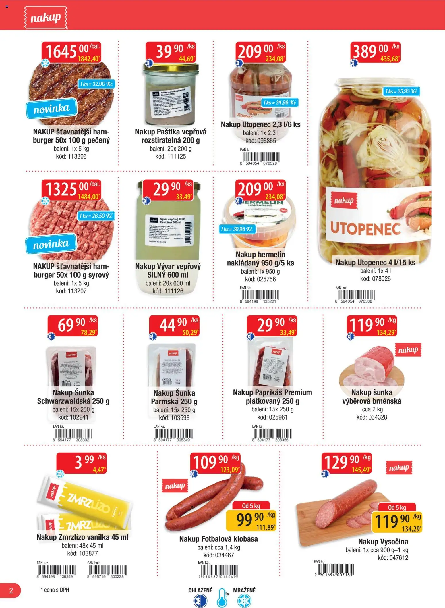Astur & Qanto leták - Velkoobchod fresh 09/2026 od 01.09.2026 | Strana: 2 | Produkty: Hermelín, Vanilka, Vývar, Vysočina