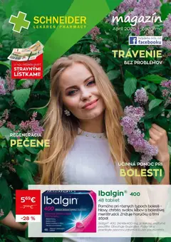 Schneider lekáreň leták platný od 01.04.2026