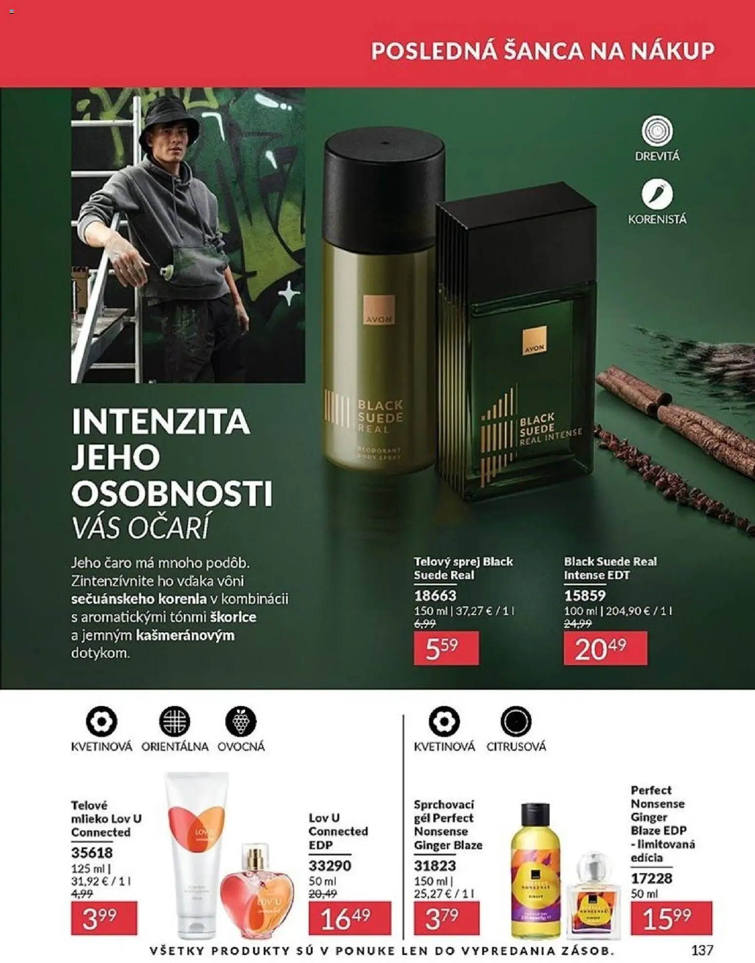 Nové Avon akcie – leták je platný od 01.06.2026 | Strana: 137 | Produkty: Mlieko, Caro