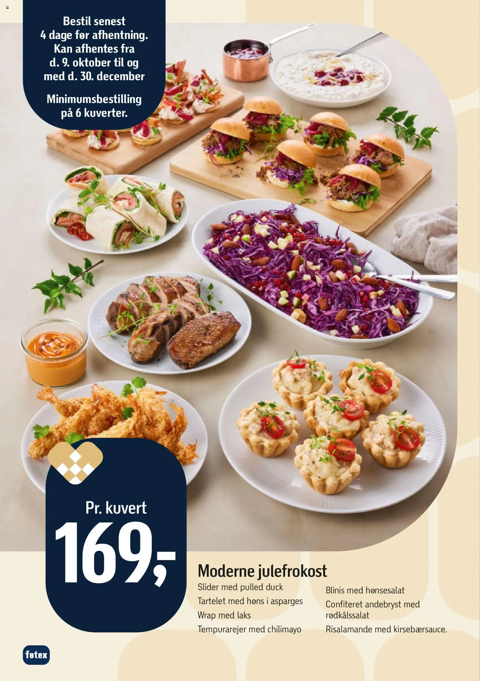 Føtex tilbudsavis – gyldig fra 15/09/2026 | Side: 8 | Produkter: Risalamande, Laks, Asparges