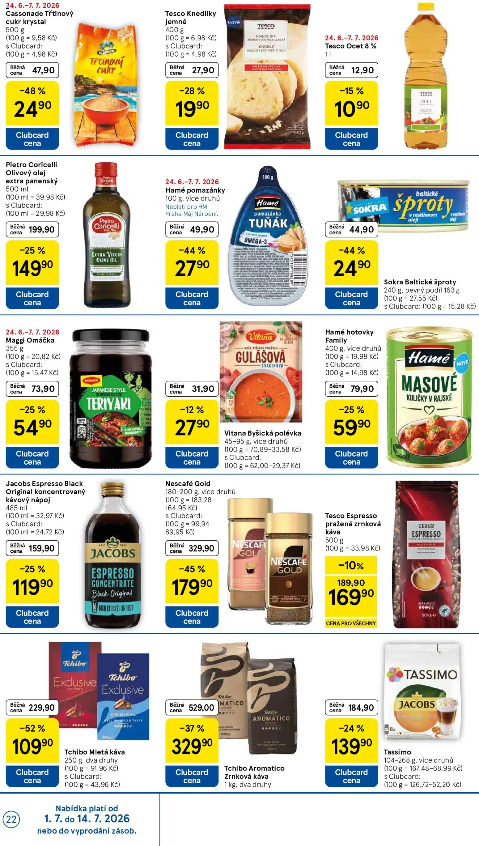 Tesco leták - Hypermarket od 01.07.2026 | Strana: 22