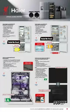 Media Markt akciós újság - amely érvényes a következő dátumtól: 03.06.2026 | Oldal: 13 | Termékek: Hűtőszekrény, Sütő, Indukciós főzőlap, Kombinált hűtőszekrény