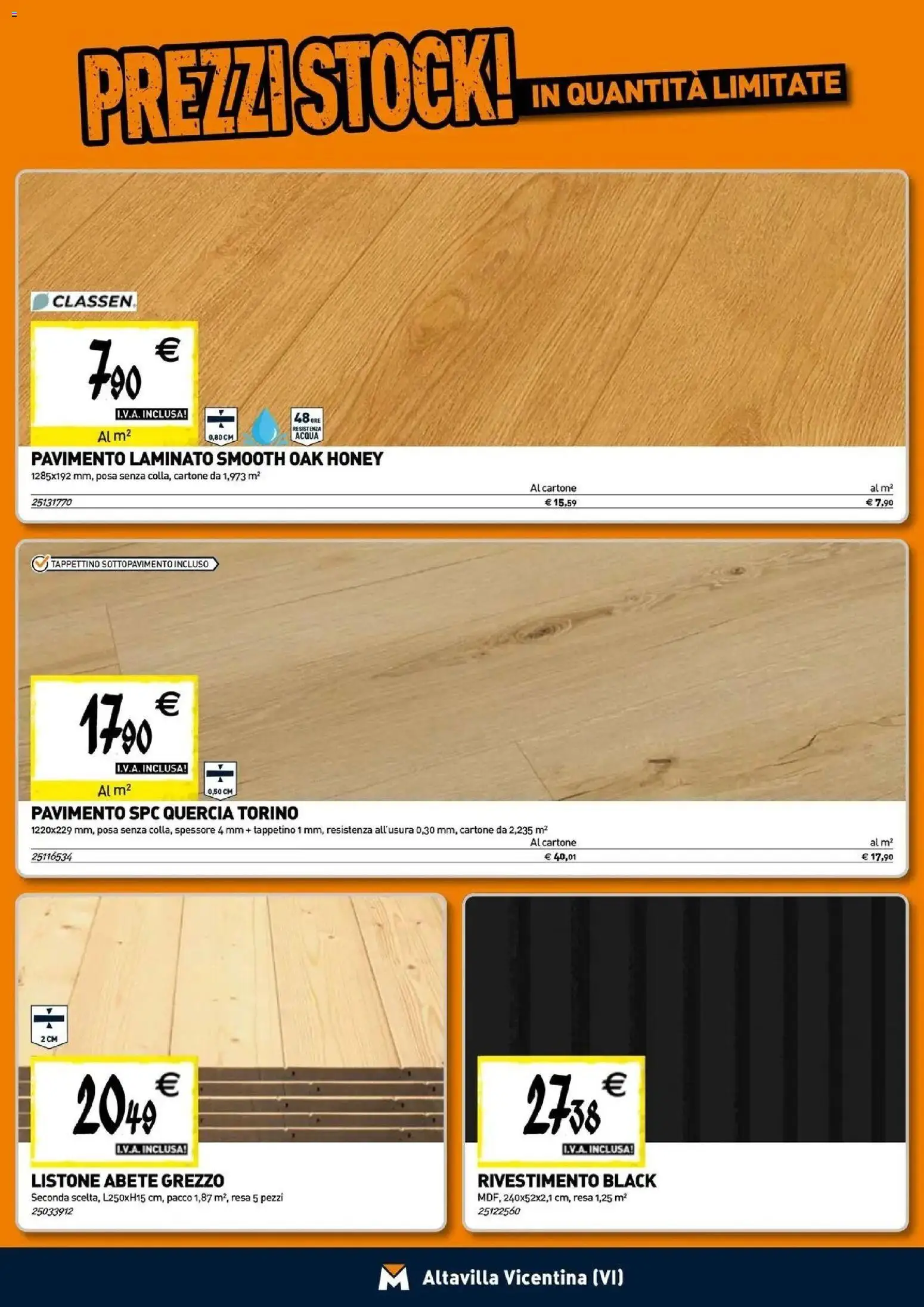 Nuovo TECNOMAT - Straordinari prezzi stock! dal 24/09/2026 > offerte anteprima 🛍️ | Pagina: 11 | Prodotti: Pavimento, Acqua