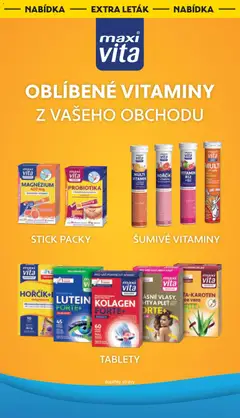 Náhled letáku Albert leták - Hypermarket od 17.06.2026 | Strana: 7 | Produkty: Hořčík, Probiotika, Vitamíny, Kolagen