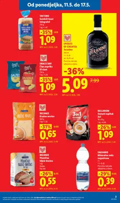 SPIRITS OF CROATIA Teranino, Liker od vina Teran, 500 ml, alk. 16,0% vol. Povratna naknada uključena u cijenu. - Pregled kataloga iz trgovine Lidl, vrijedi od 11.05.2026 | Stranica: 3