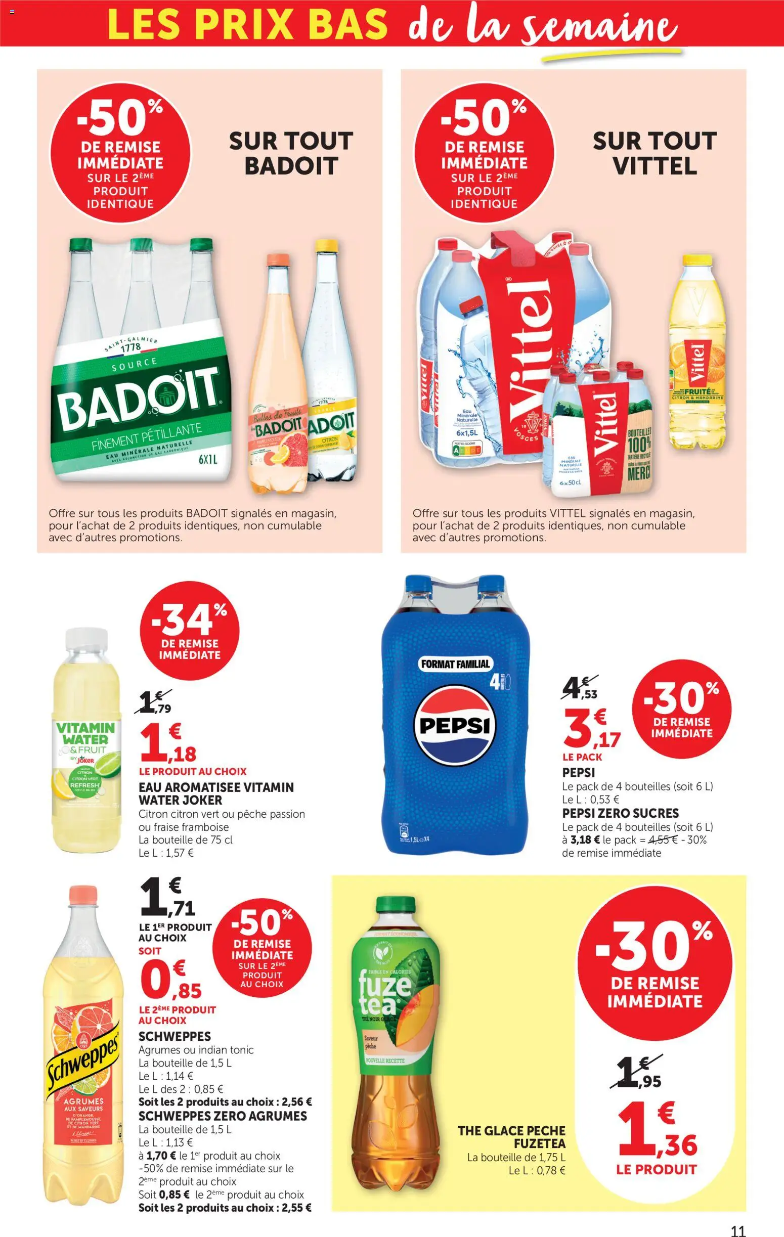 {H1} | Page: 11 | Produits: Citron vert, Framboise, Fruits, Thé