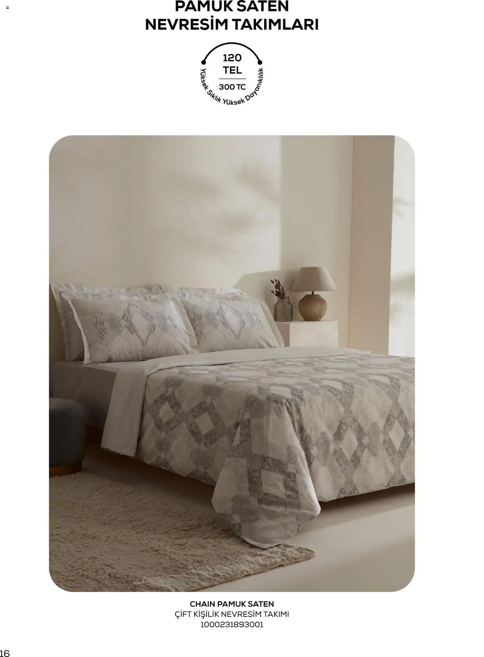 Karaca Home Katalog - 01.03.2026 tarihinden itibaren geçerlidir | Sayfa: 16 | Ürünler: Nevresim, Nevresim takımları