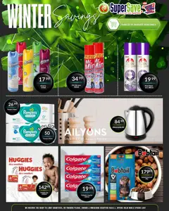 Super Save specials catalogue – valid from 22/08/2026 | Page: 64 | Products: Kettle, Kiwi, Water, Dog food