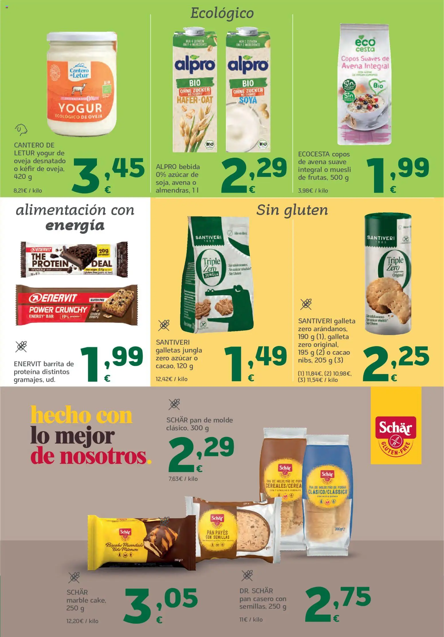 HiperDino folleto │ válido desde el 25/08/2026 | Página: 20 | Productos: Edulcorantes, Bizcocho, Azúcar, Muesli