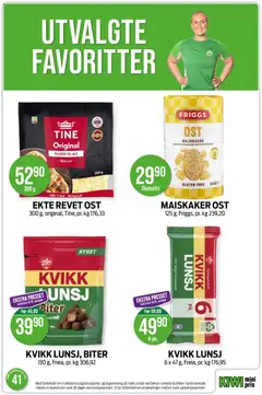 Forhåndsvisning av MAISKAKER OST, 125 g, Friggs gyldig fra 05/10/2026 | Side: 24
