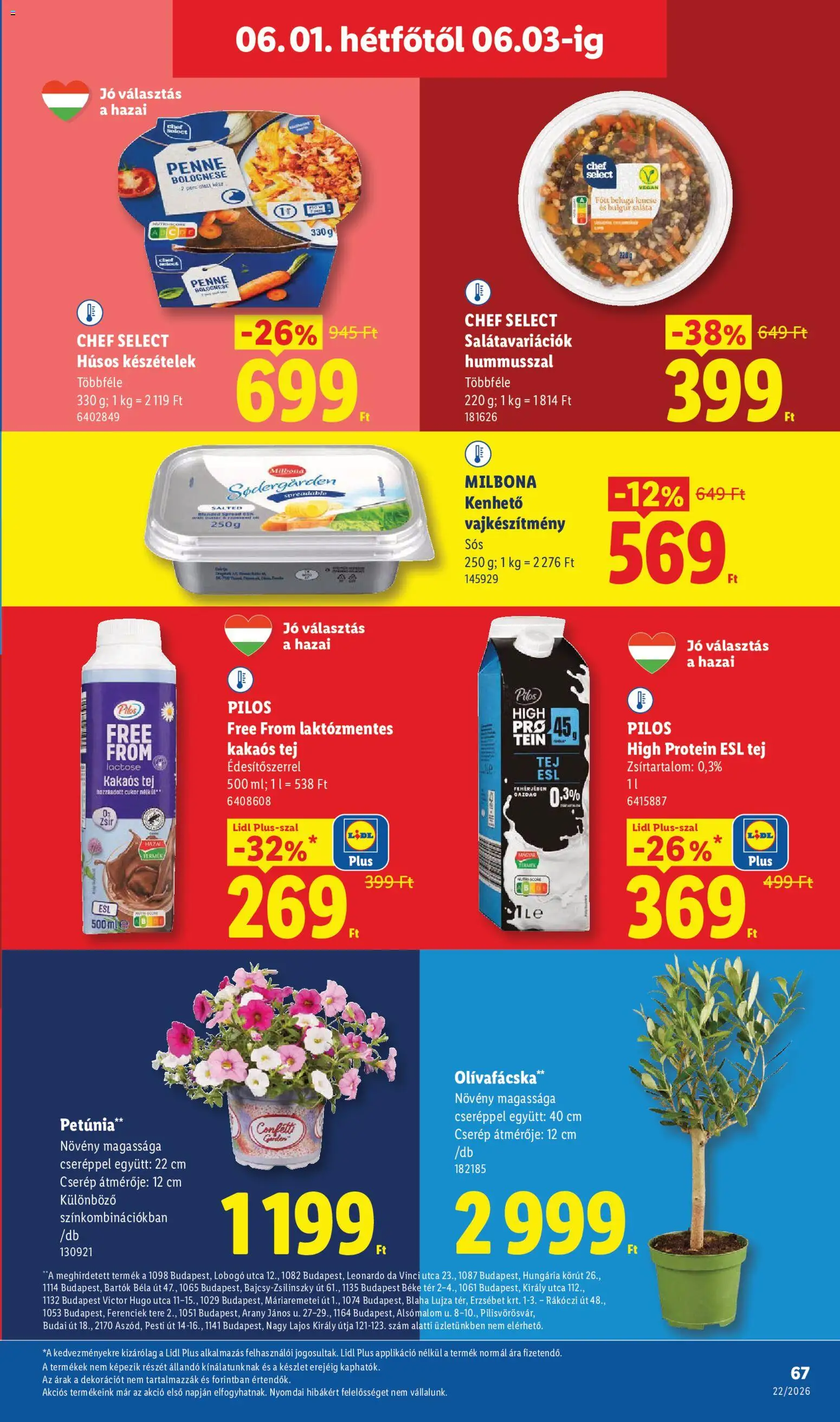 Lidl akciós ujság - amely érvényes a következő dátumtól: 28.05.2026 | Oldal: 67