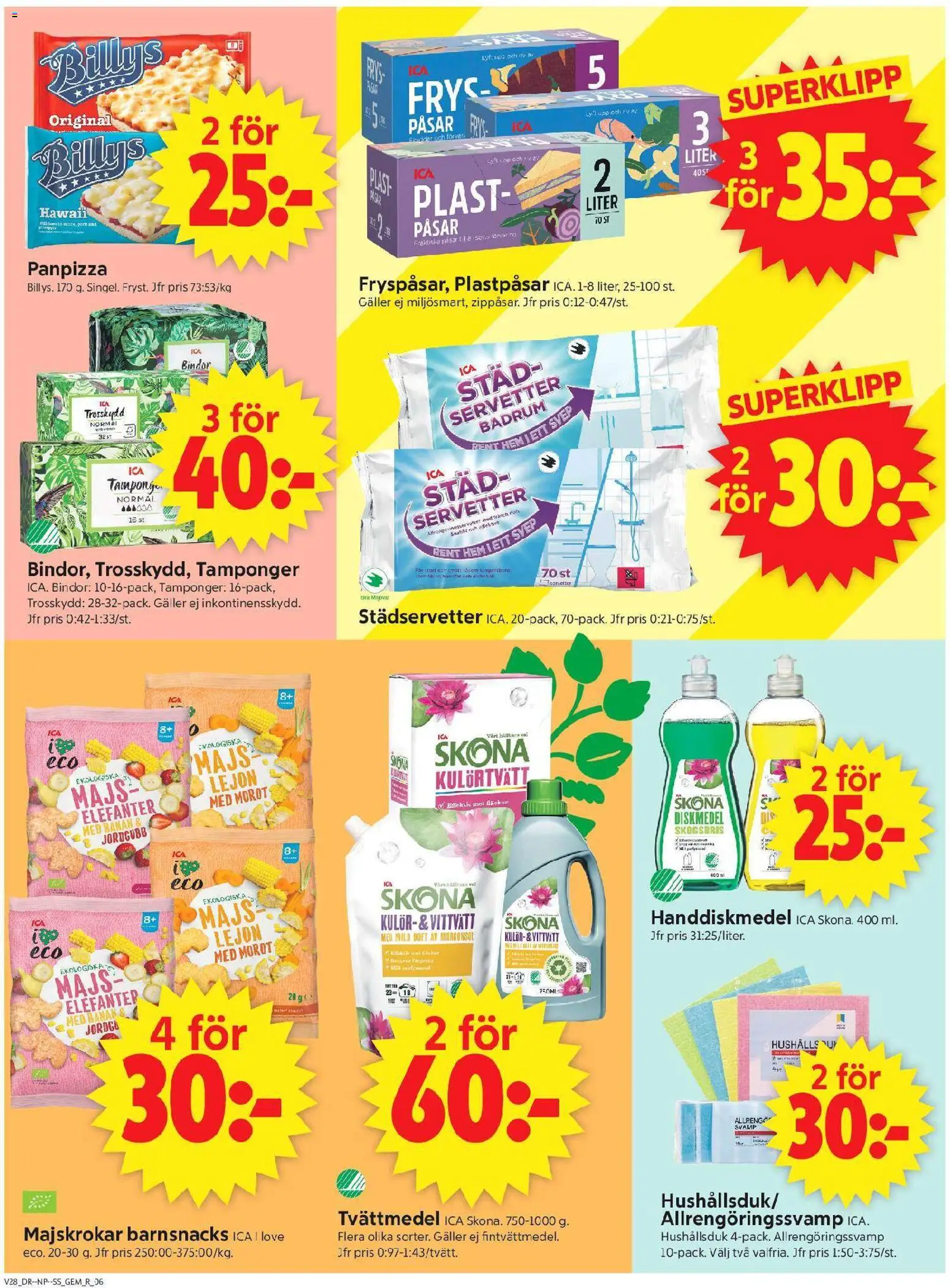 ICA Supermarket reklamblad aktuell från 06/07/2026 | Sida: 8