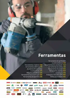 Pré-visualização Leroy Merlin Catálogo Pro válido de 09/06/2026 | Página: 308 | Produtos: Ferramentas, Bateria