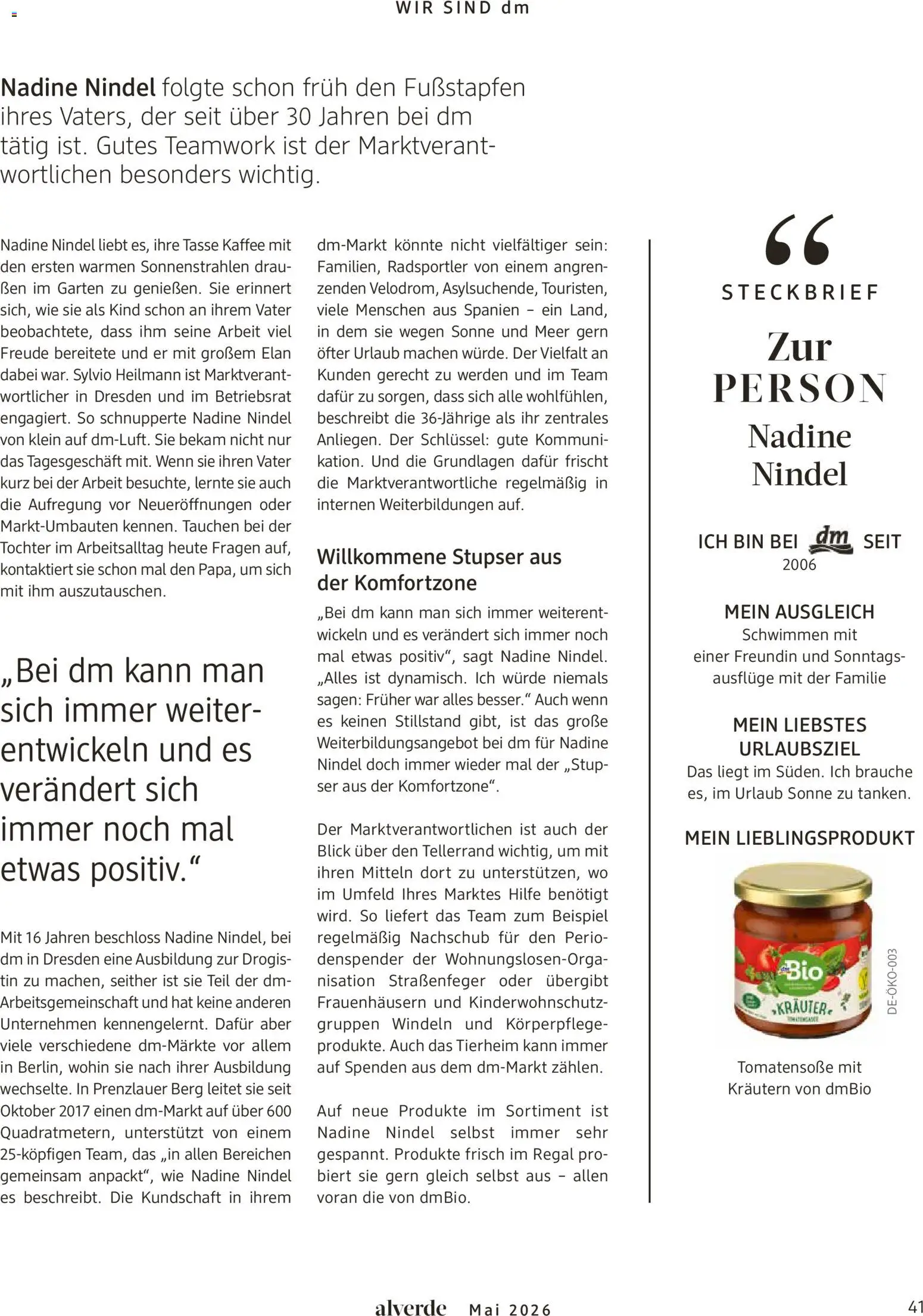 dm drogerie Prospekt 	 – gültig ab 01.05.2026 | Seite: 41 | Produkte: Kaffee, Regal