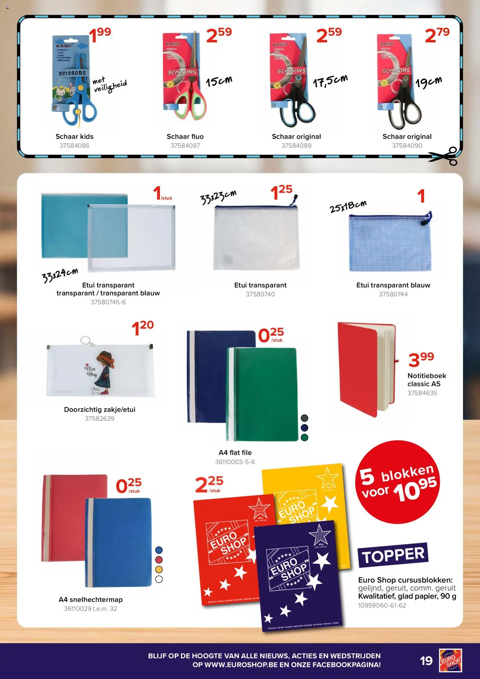 {H1} | Pagina: 19 | Producten: Nice, Etui, Schaar