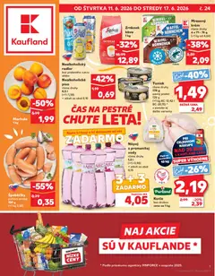 Kaufland leták platný od 11.06.2026
