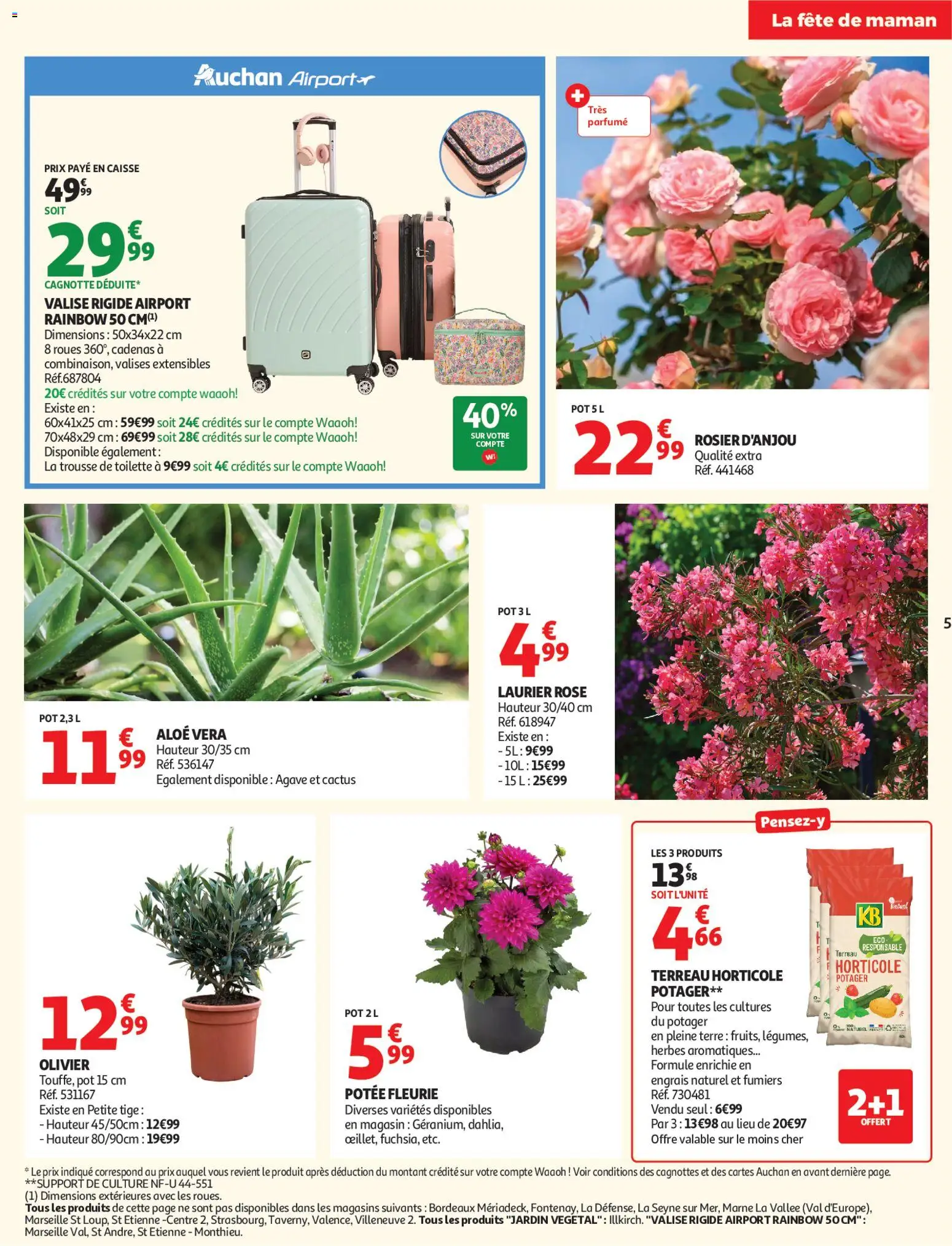 {H1} | Page: 5 | Produits: Laurier Rose, Terreau, Terreau horticole, Olivier