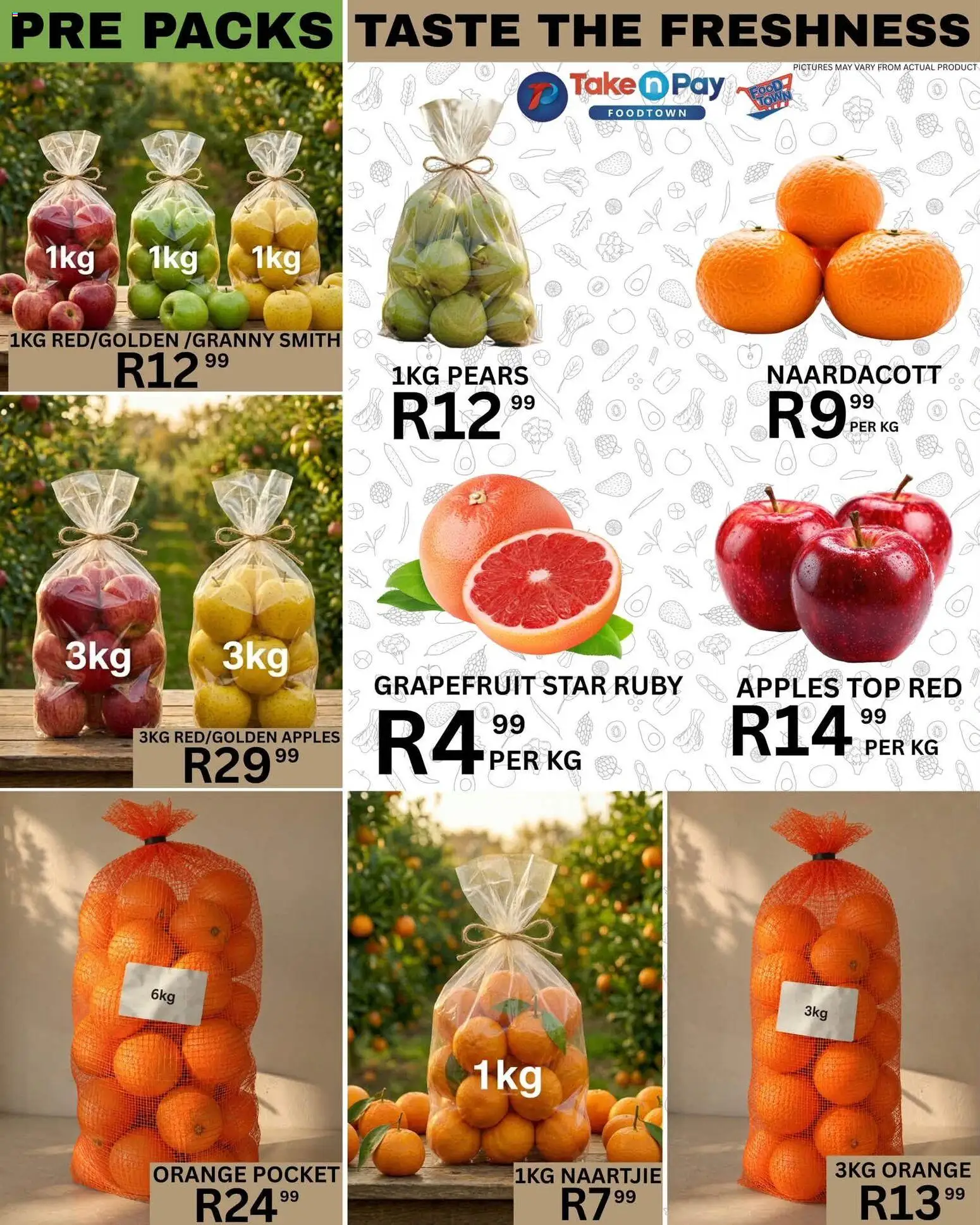 New Take n Pay catalogue – valid from 07/08/2026 | Page: 12 | Products: Pears, Apples, Grapefruit
