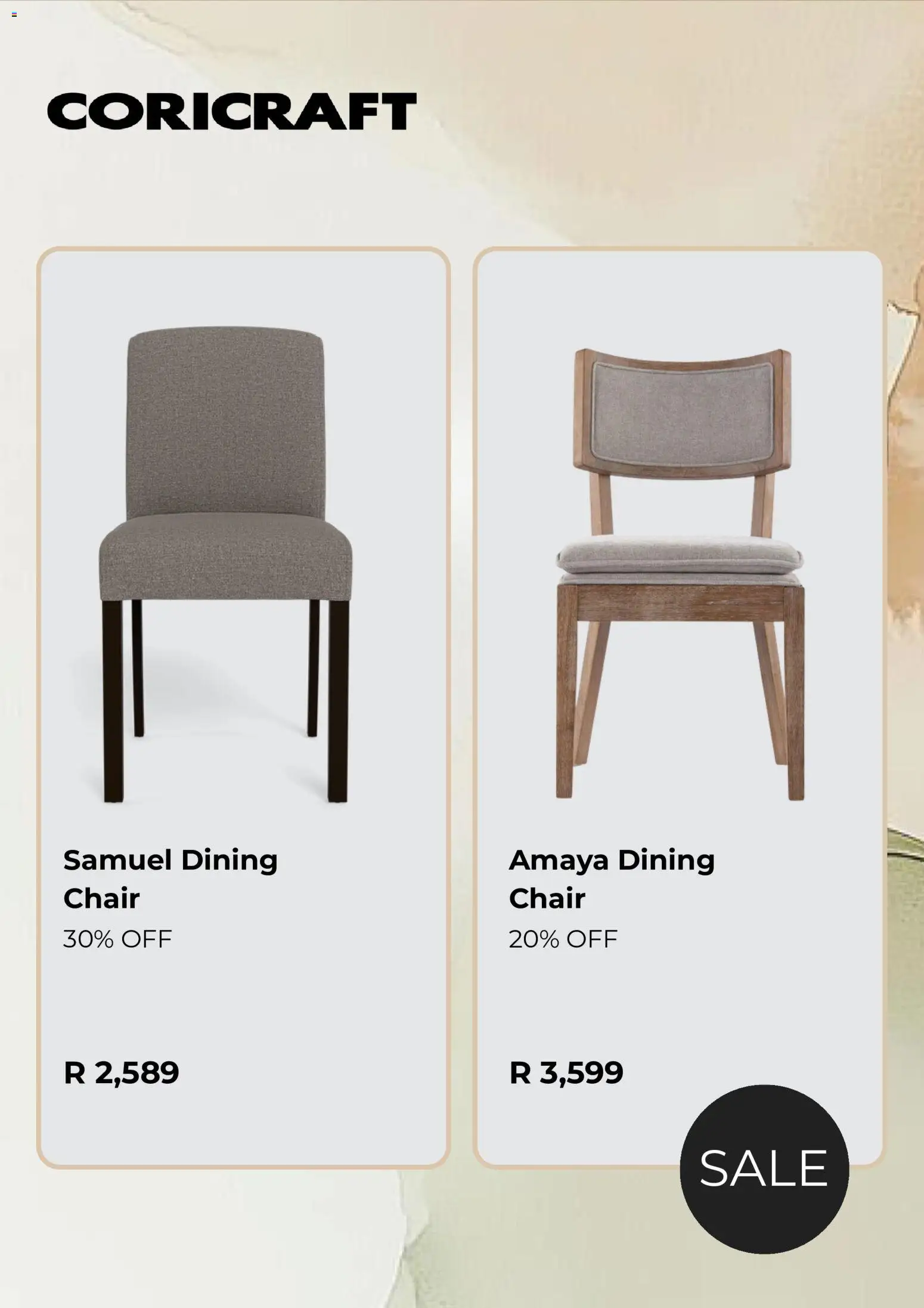 New Coricraft catalogue – valid from 03/09/2026 | Page: 6 | Products: Chair
