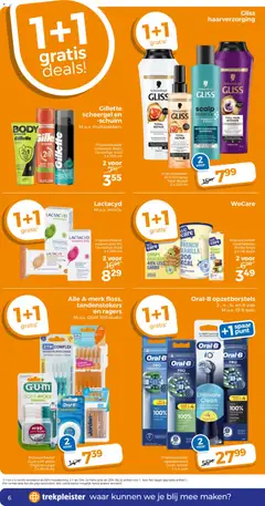 Trekpleister folder - Voorbeeld van een folder van Trekpleister, geldig van 23-06-2026 | Pagina: 6 | Producten: Gum, Kan, Shampoo