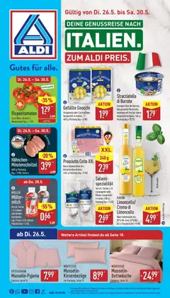 Aldi Wochenangebote ab 26.05.2026 gültig