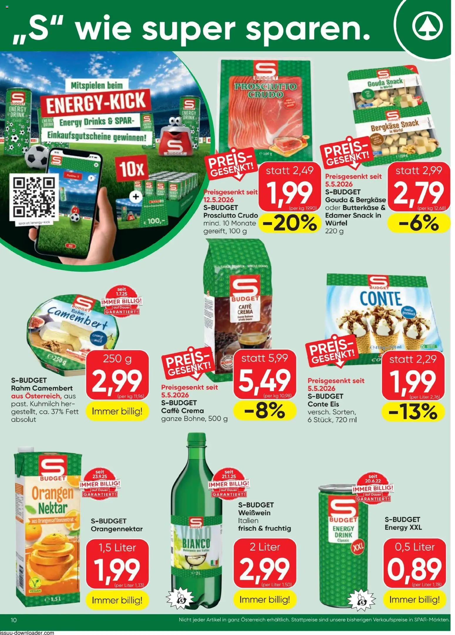 Spar - Flugblatt gültig ab 28.05.2026 | Seite: 10