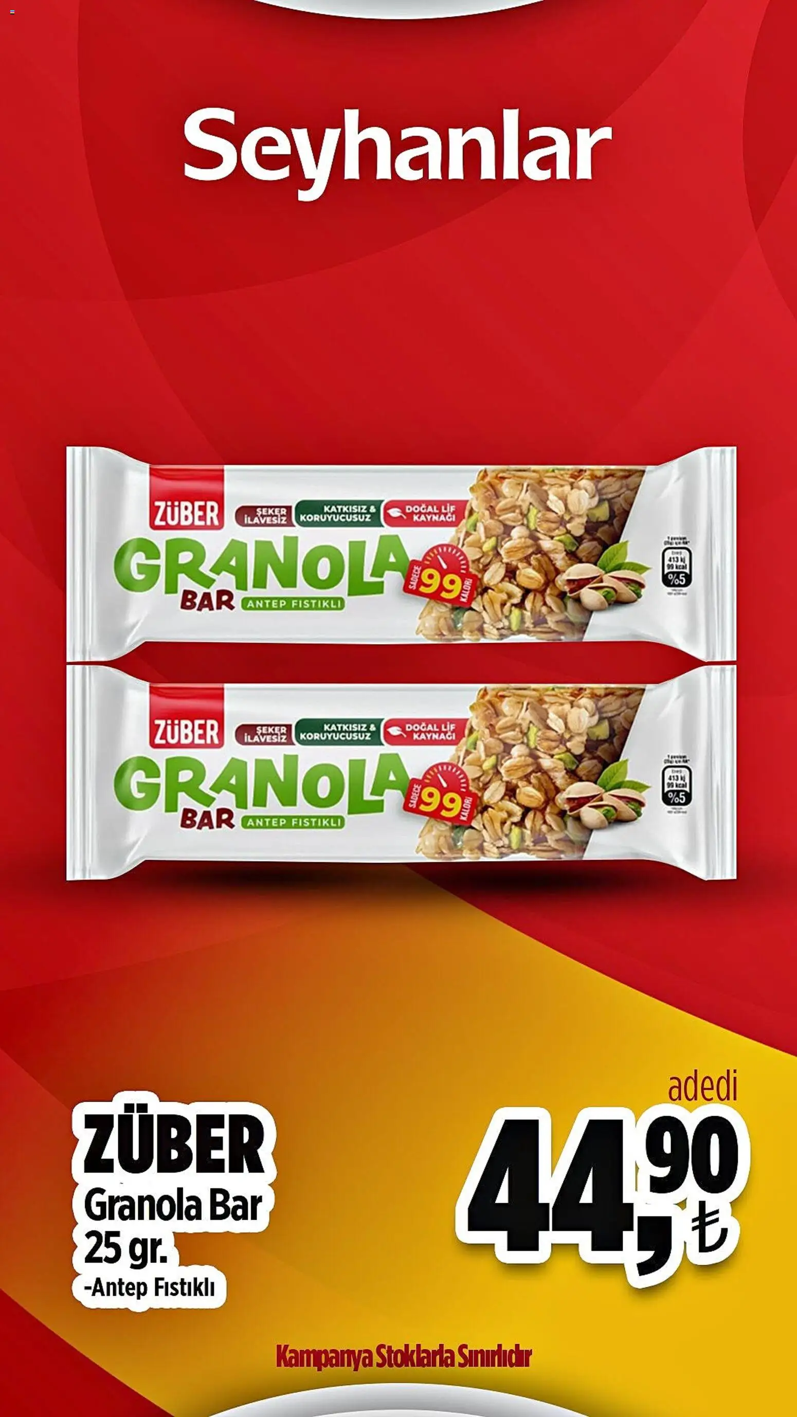 Seyhanlar Market Katalog - 27 Eylül 2026 tarihinden itibaren geçerlidir | Sayfa: 7 | Ürünler: Şeker
