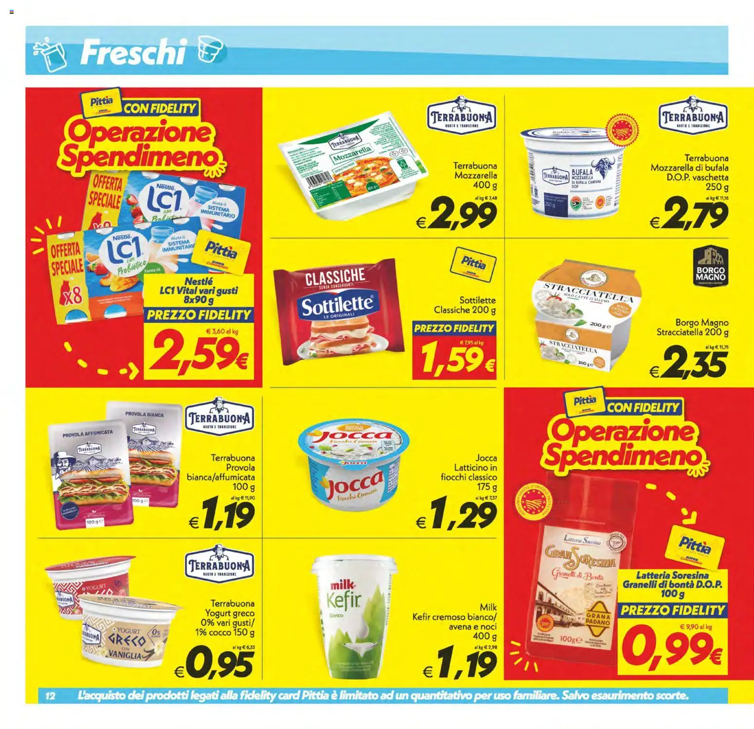 Volantino SuperConveniente del 28.04.2026 | Pagina: 12 | Prodotti: Fiocchi, Noci, Cocco, Provola
