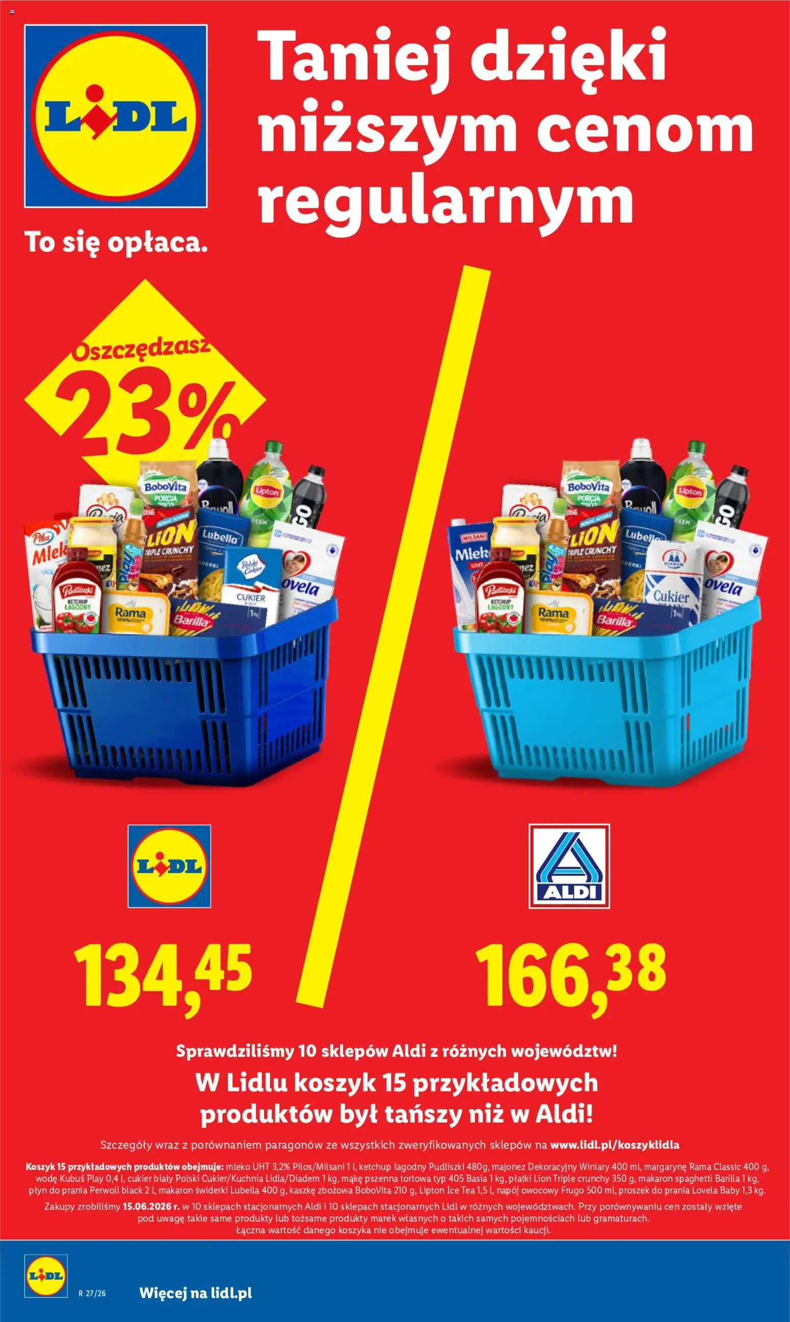 Lidl Polsko leták od 29.06.2026 | Strana: 2 | Produkty: Perwoll Black, Mléko, Perwoll, Lovela