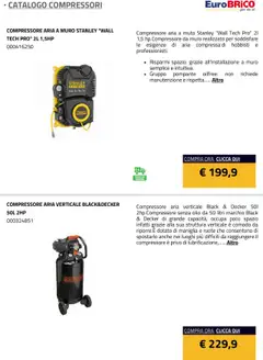 Anteprima del volantino Eurobrico Compressori catalogo valido a partire dal 23.07.2025 | Pagina: 21 | Prodotti: Compressore, Olio