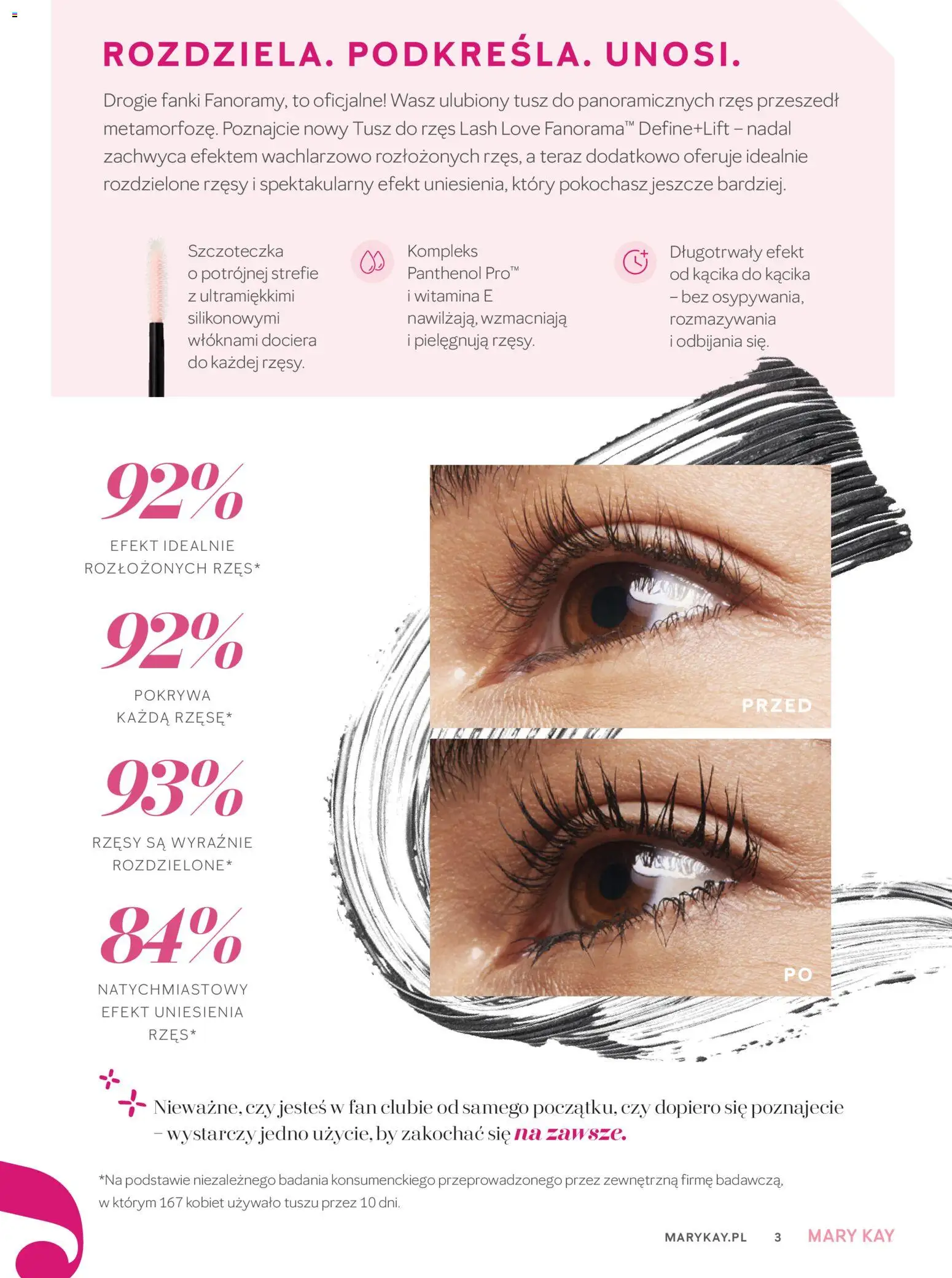 Mary Kay Katalog od 15.07.2026 | Strona: 3 | Produkty: Tusz do rzęs