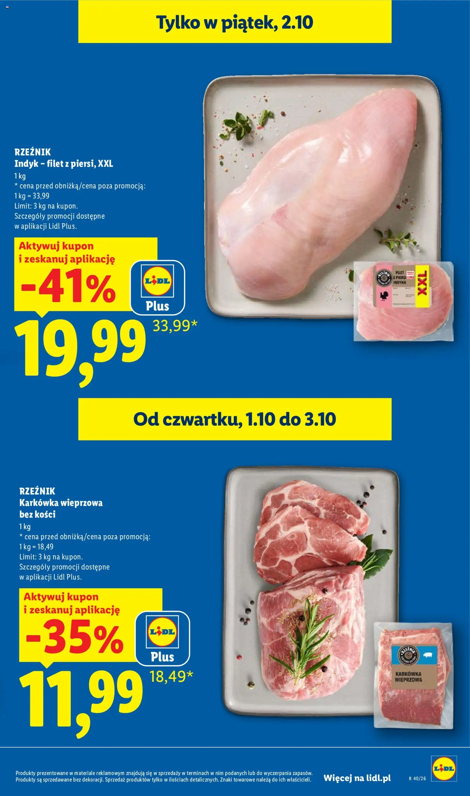 Lidl Polsko leták od 01.10.2026 | Strana: 9 | Produkty: Filet