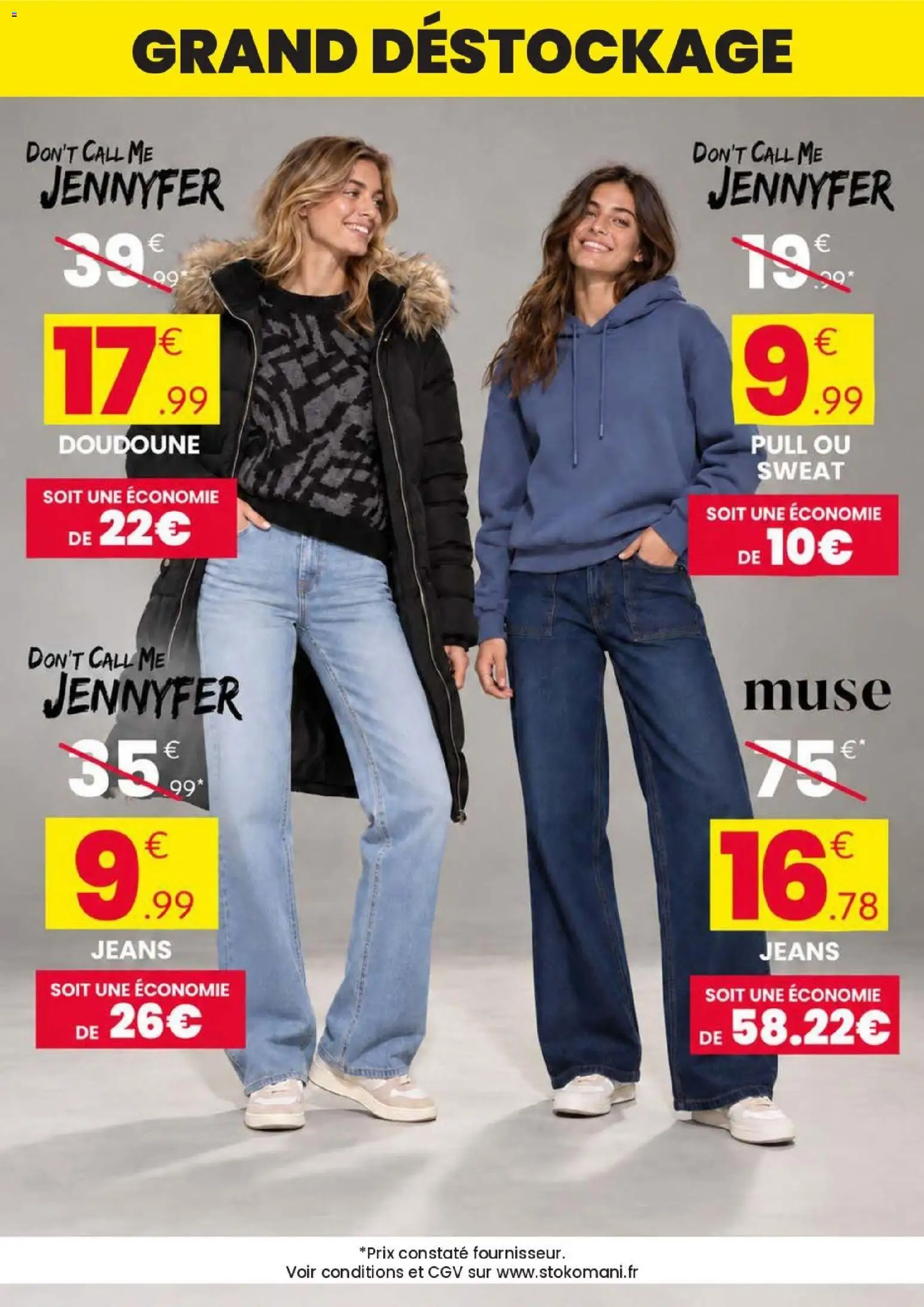 {H1} | Page: 2 | Produits: Jeans, Pull, Doudoune