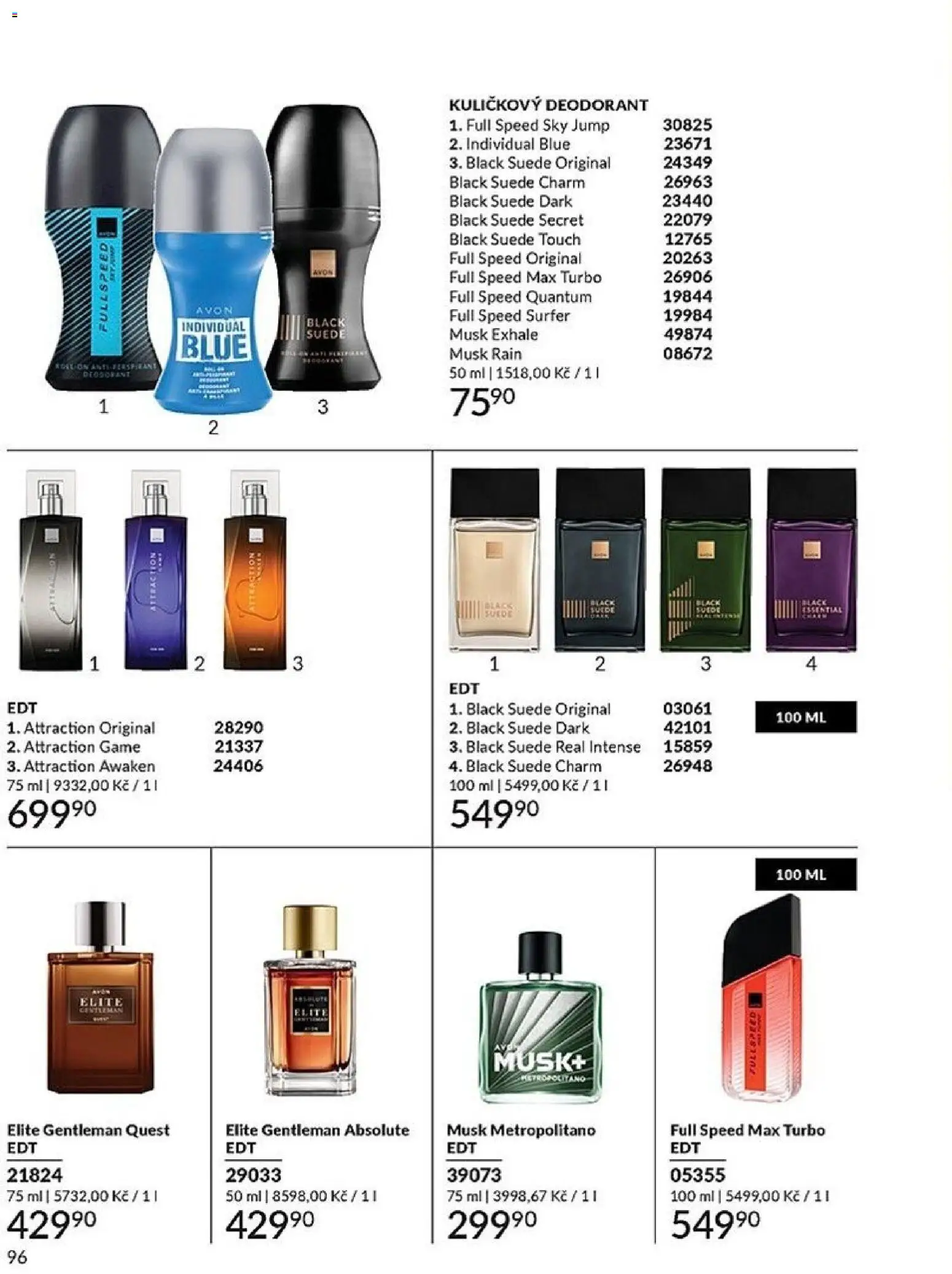 Avon Katalog 04/2026 od 01.04.2026 | Strana: 96 | Produkty: Deodorant