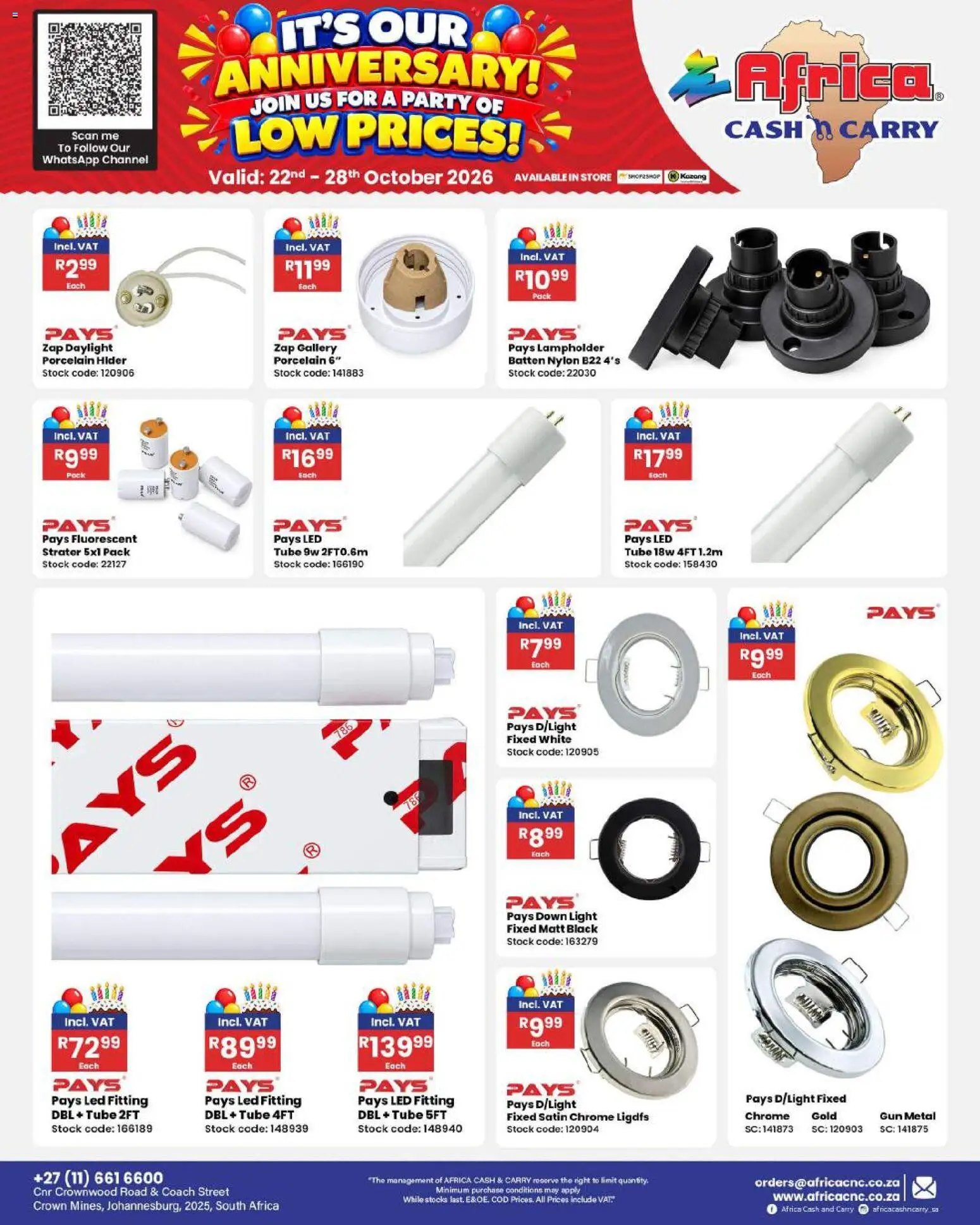 New Africa Cash & Carry catalogue – valid from 22/10/2026 | Page: 57