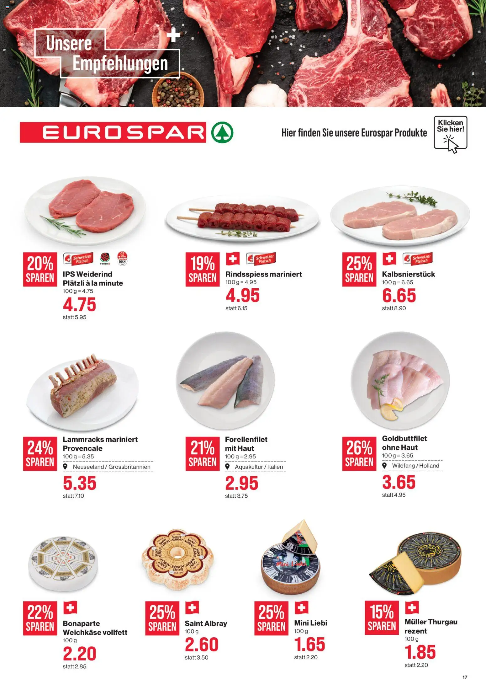 SPAR aktionen – gültig ab 27.08.2026 | Seite: 17