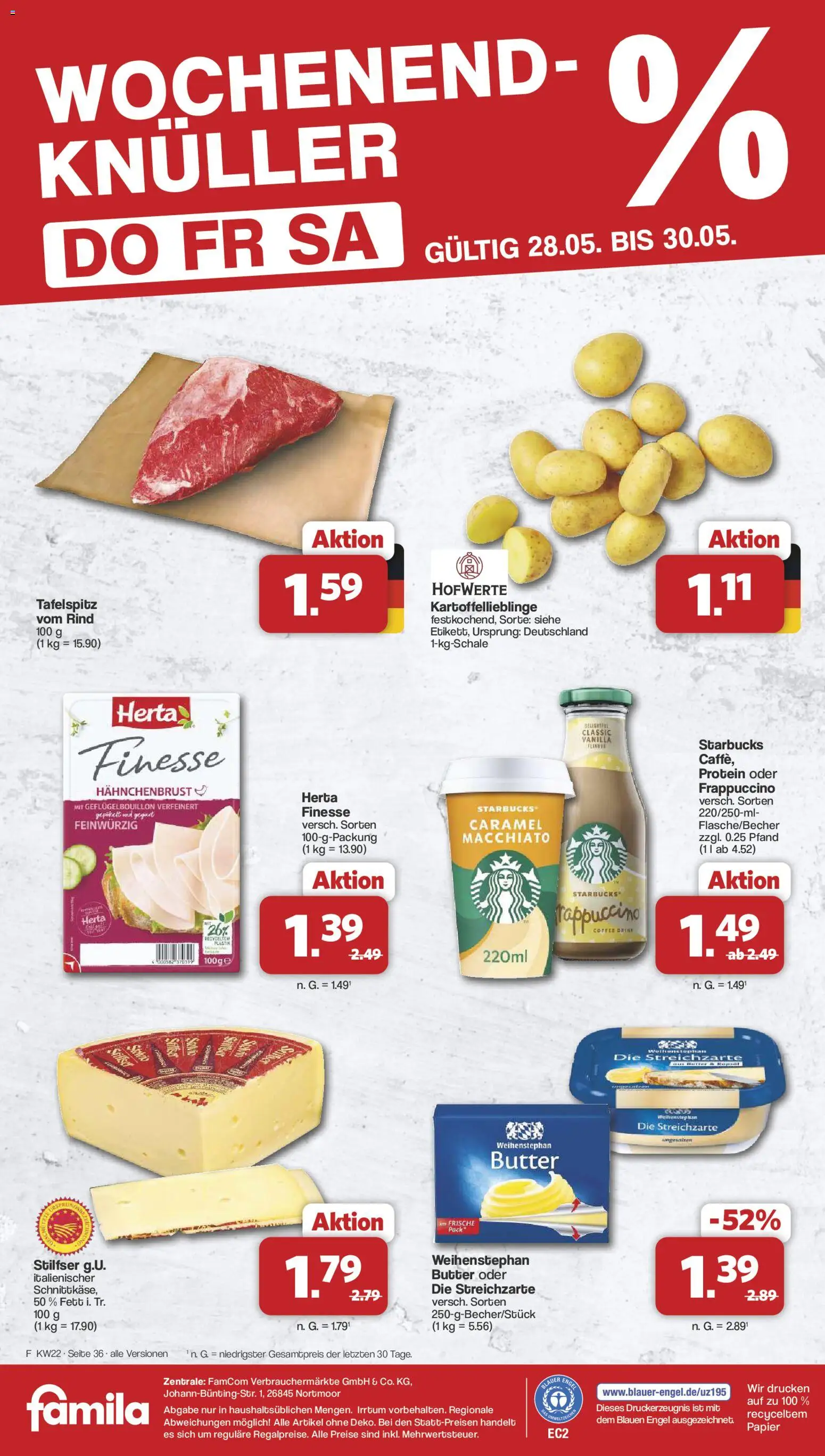 Famila Nordwest Prospekt – gültig ab 26.05.2026 | Seite: 36