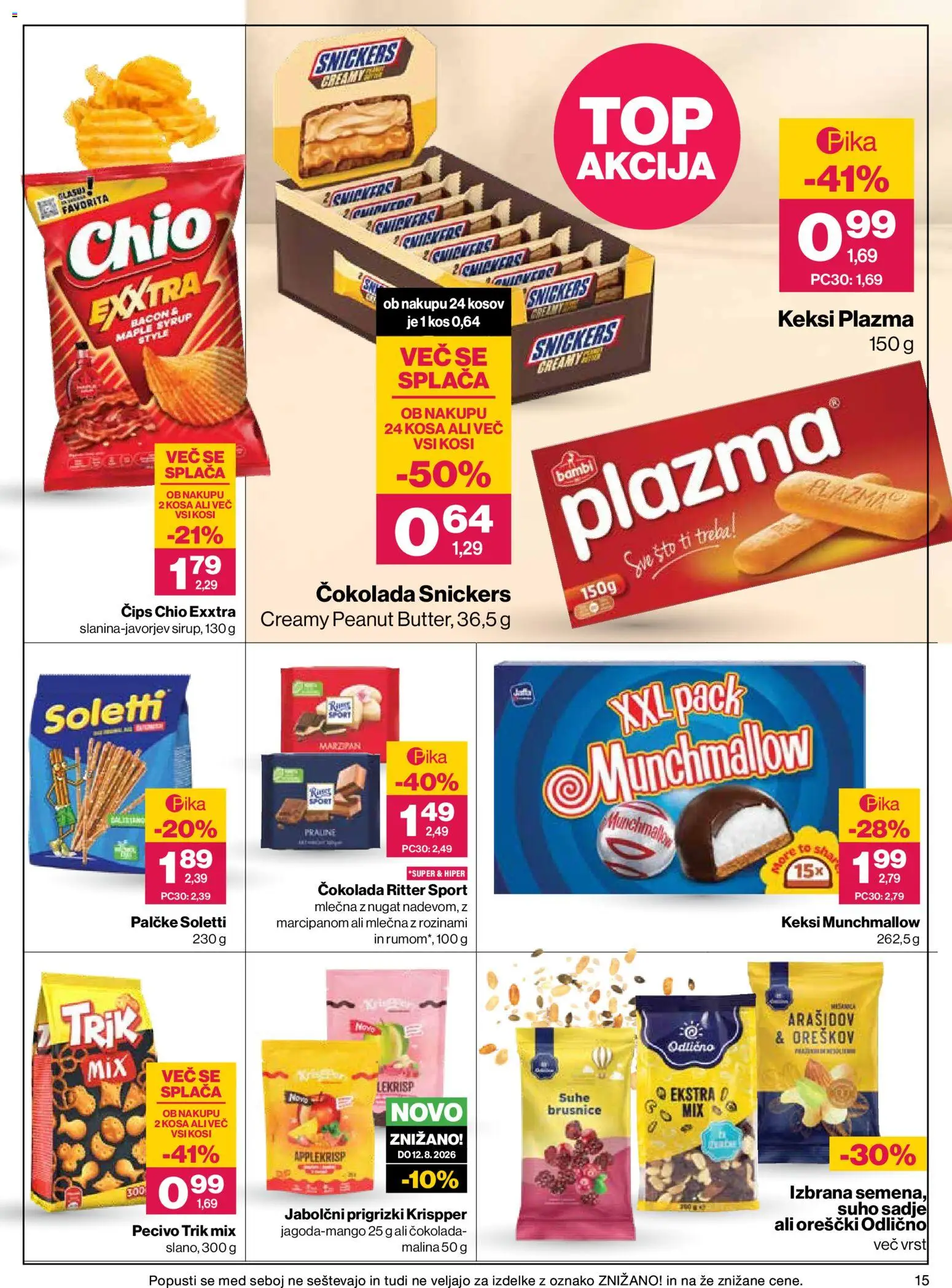 Novi Mercator katalog ponudbe – veljaven od 09.07.2026 | Stran: 15