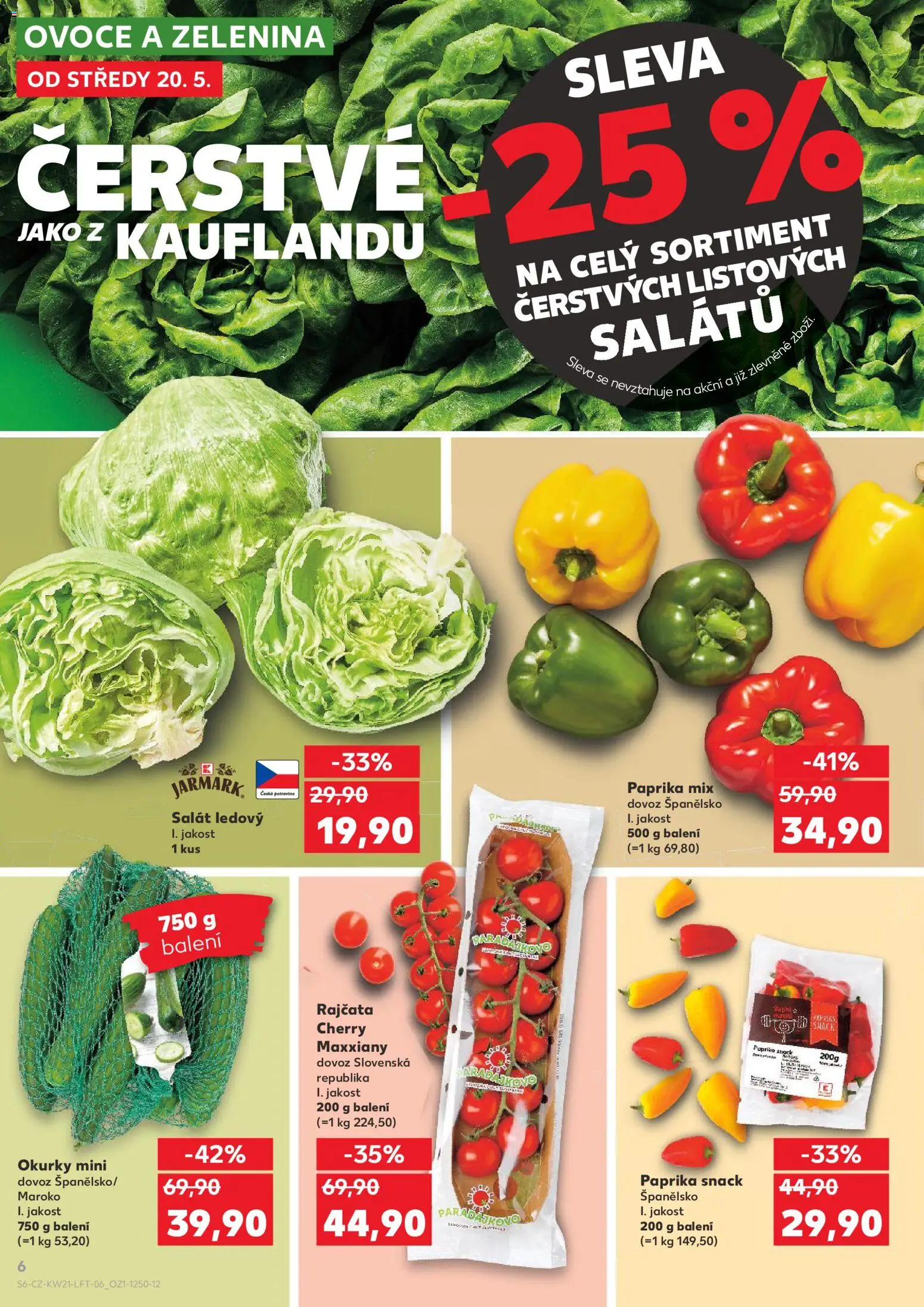 Kaufland leták - Kolín od 20.05.2026 | Strana: 6