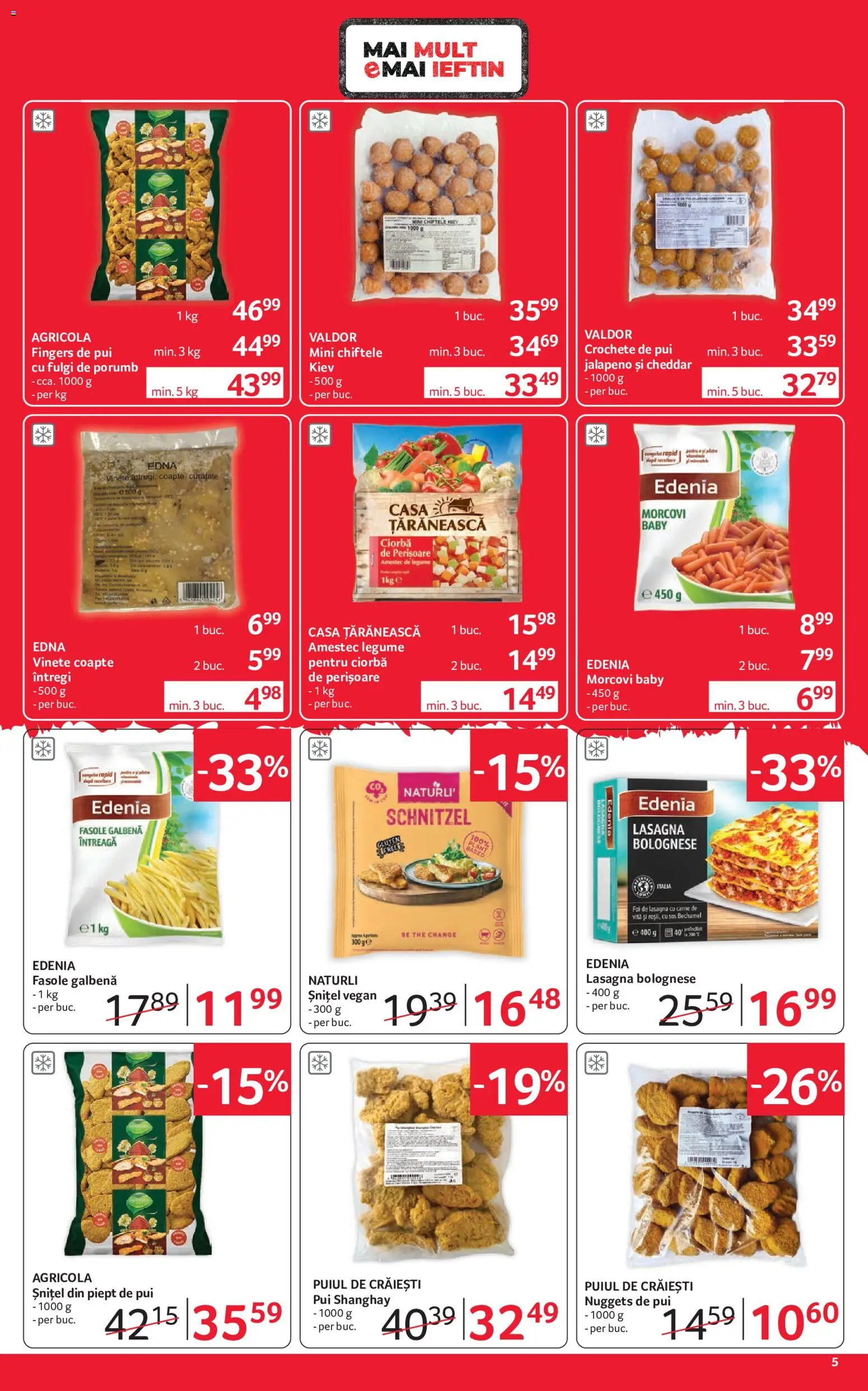 Noul catalog Selgros – valabil de la 18.09.2026 | Pagină: 5 | Produse: Baby, Amestec, Legume, Sos