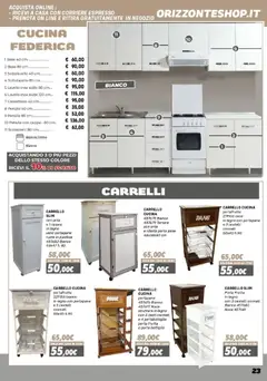 Anteprima del volantino Orizzonte Mobile catalogo valido a partire dal 16.01.2026 | Pagina: 23