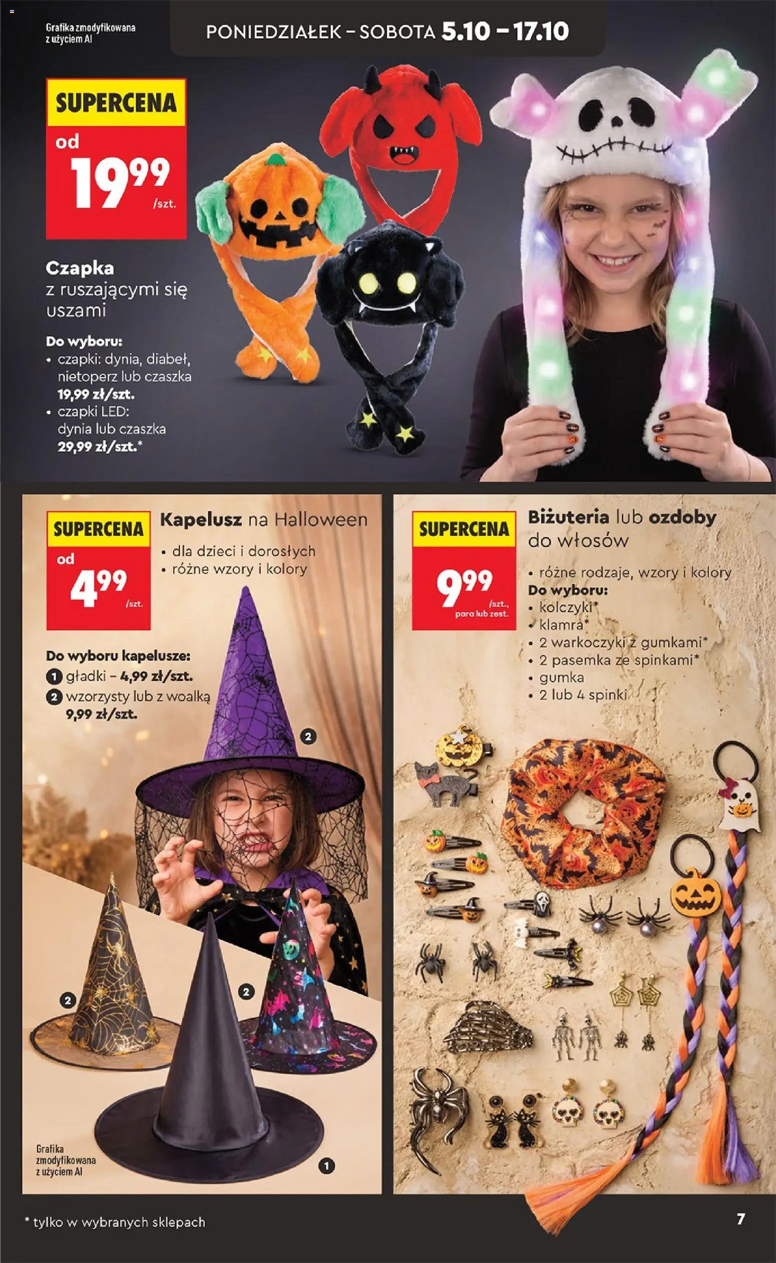 Biedronka Polsko leták - Hity i inspiracje od 05.10.2026 | Strana: 7 | Produkty: LED
