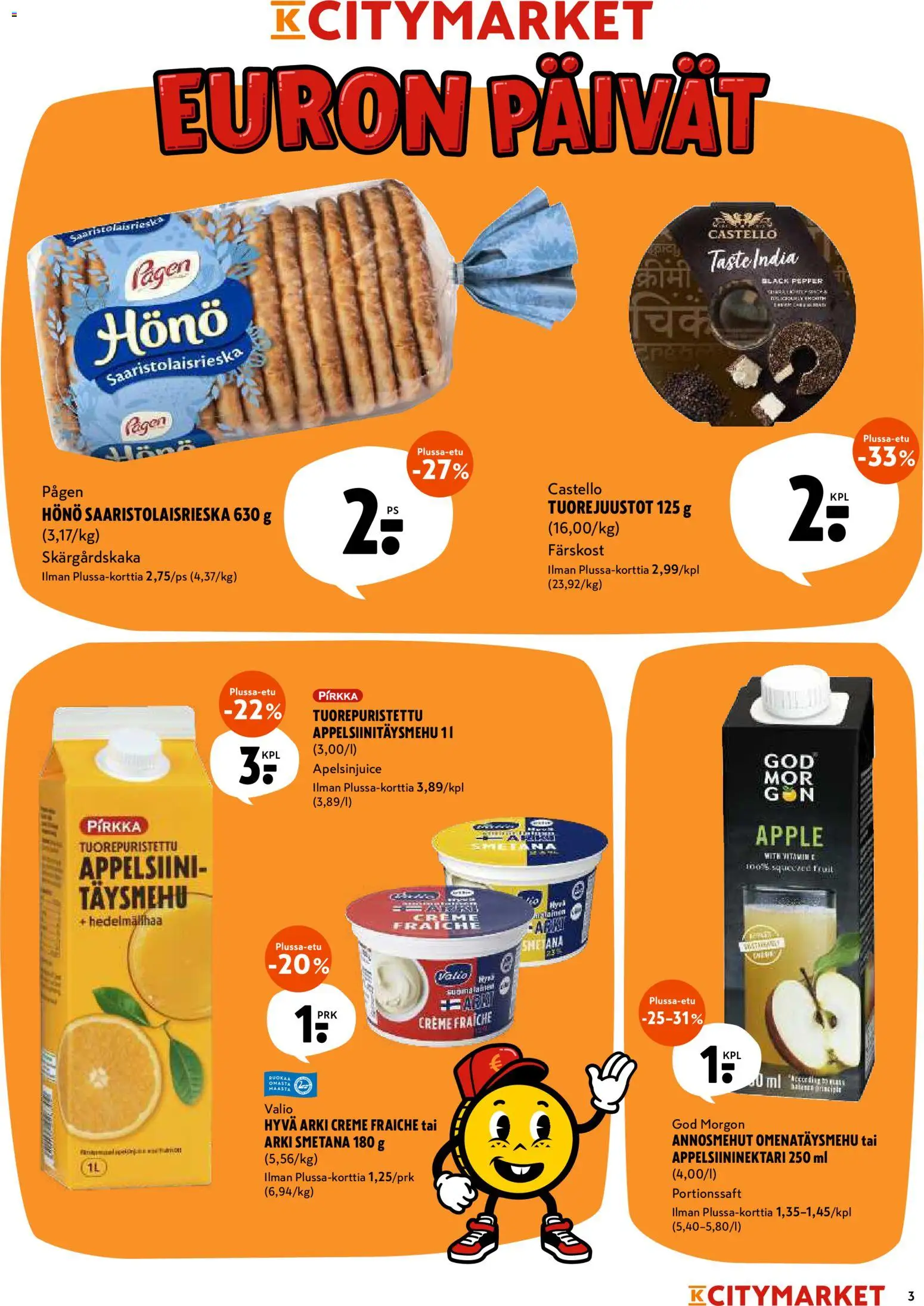 K-Citymarket tarjoukset – voimassa 28/09/2026 alkaen | Sivu: 3