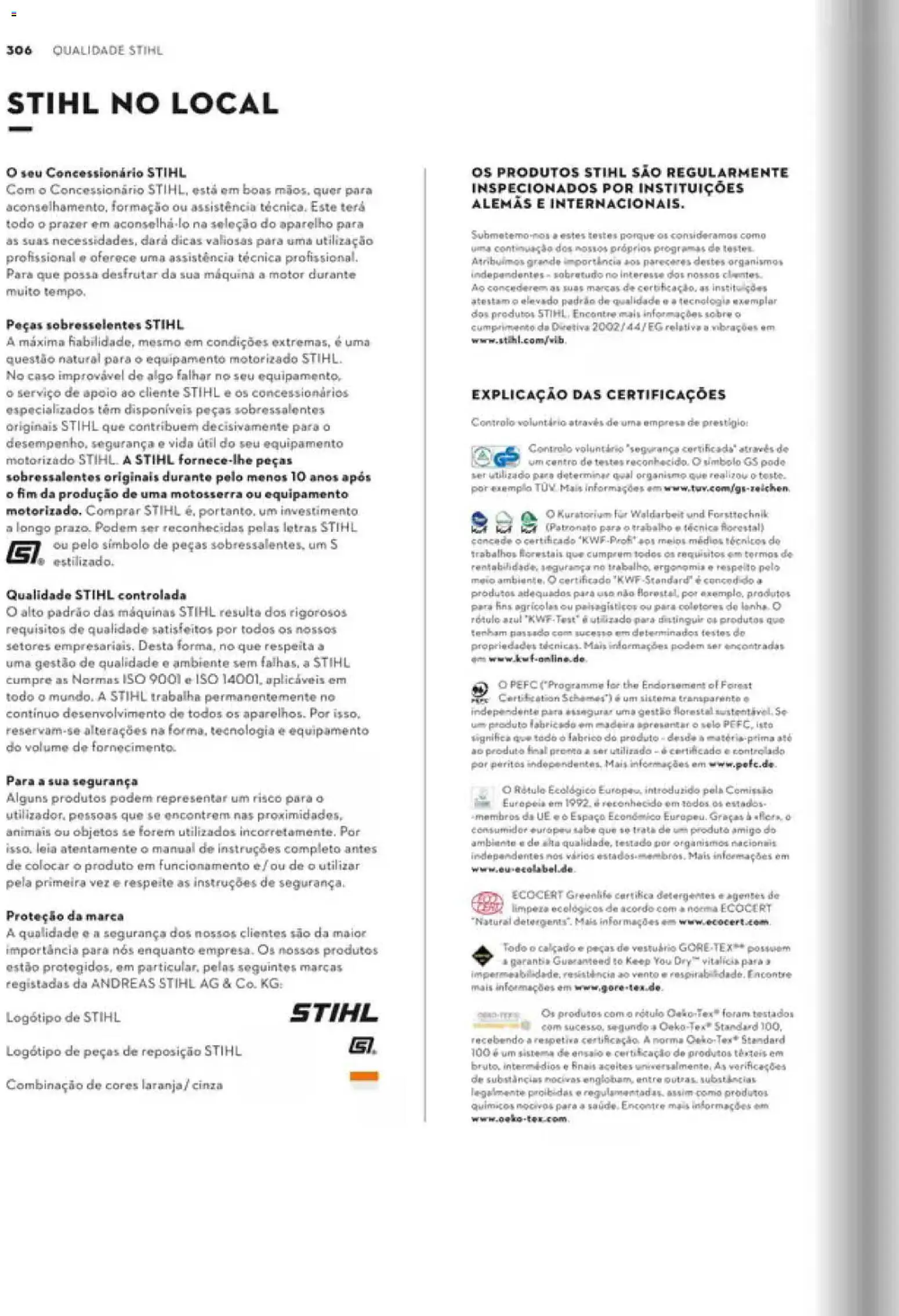 Stihl Catálogo │ válido de 07/09/2026 | Página: 306