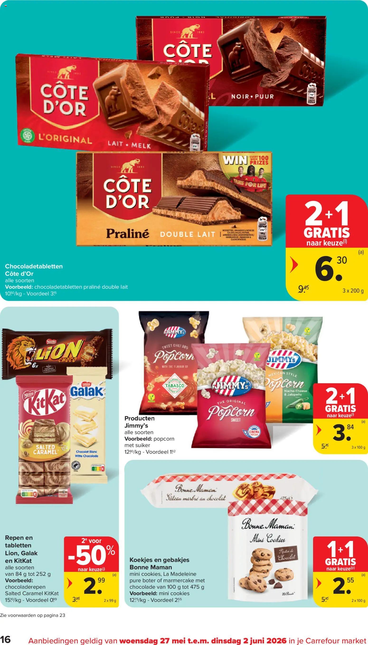 {H1} | Pagina: 16 | Producten: Jalapeno, La, Cashewnoten, Boter