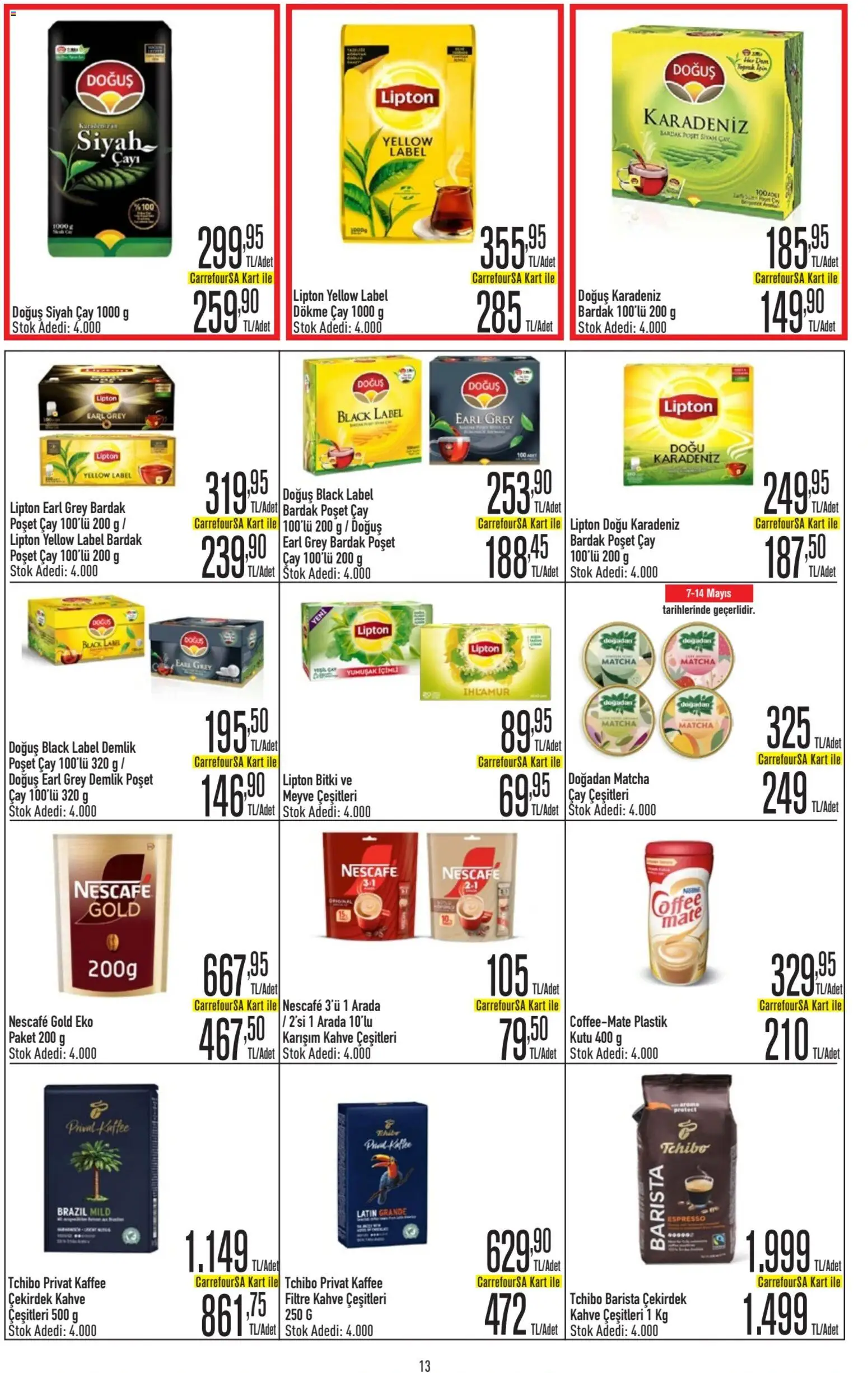 CarrefourSA Katalog - 07.05.2026 tarihinden itibaren geçerlidir | Sayfa: 14