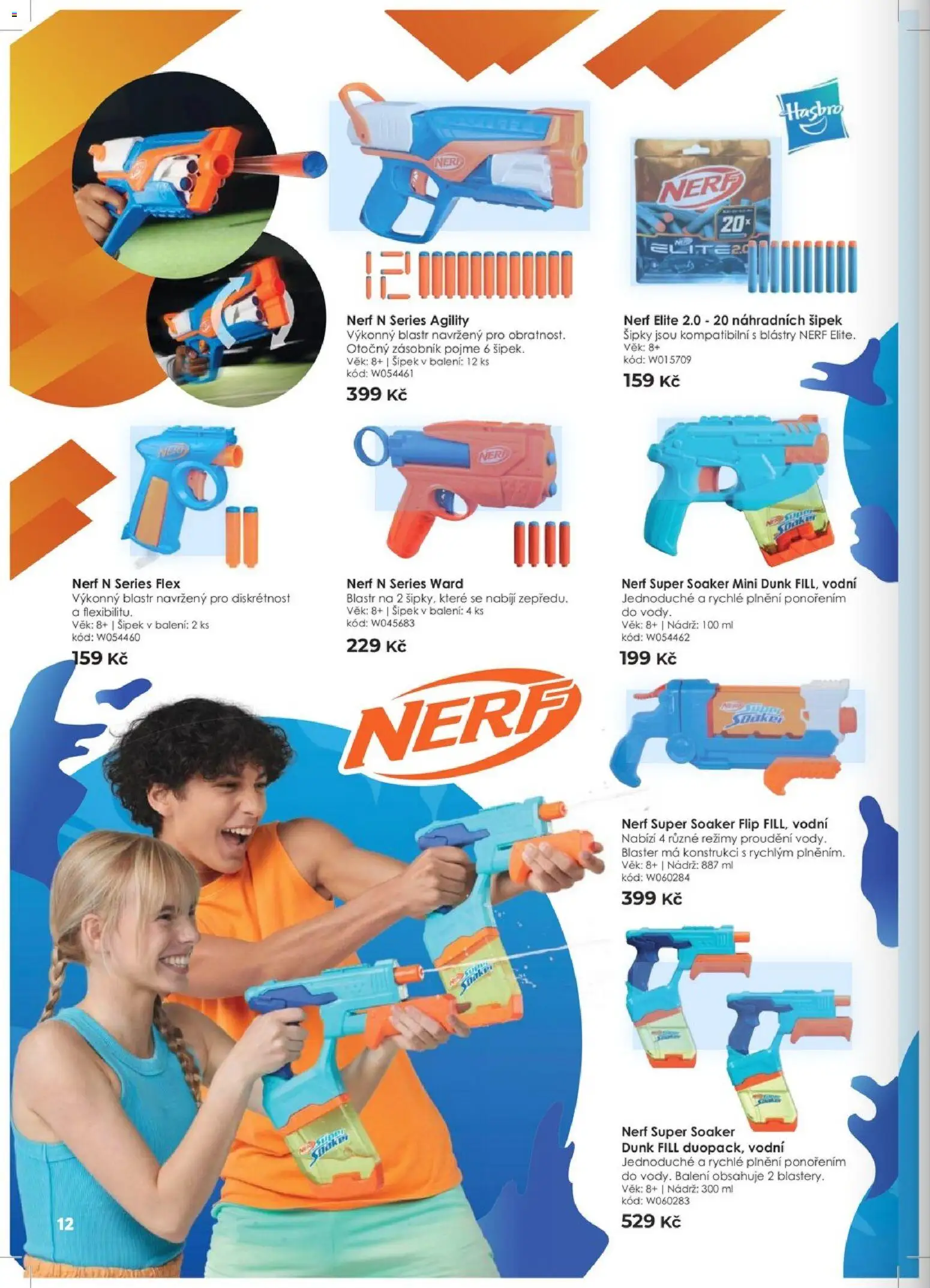 Wiky katalog od 03.06.2026 | Strana: 12 | Produkty: Zásobník, Nerf, Šipky