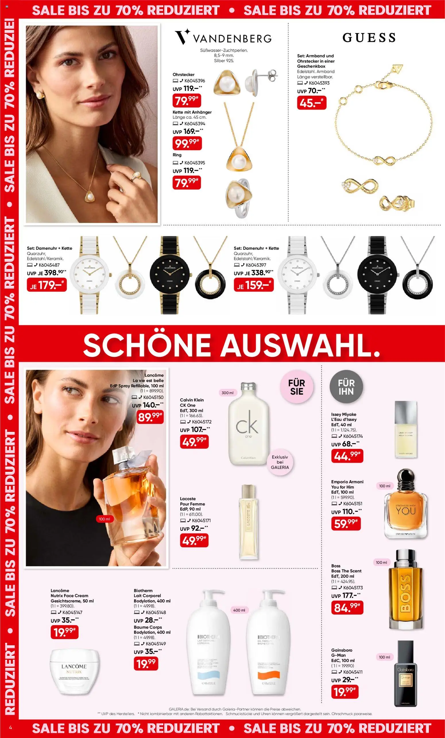 Galeria Karstadt Kaufhof Prospekt – gültig ab 05.08.2026 | Seite: 4