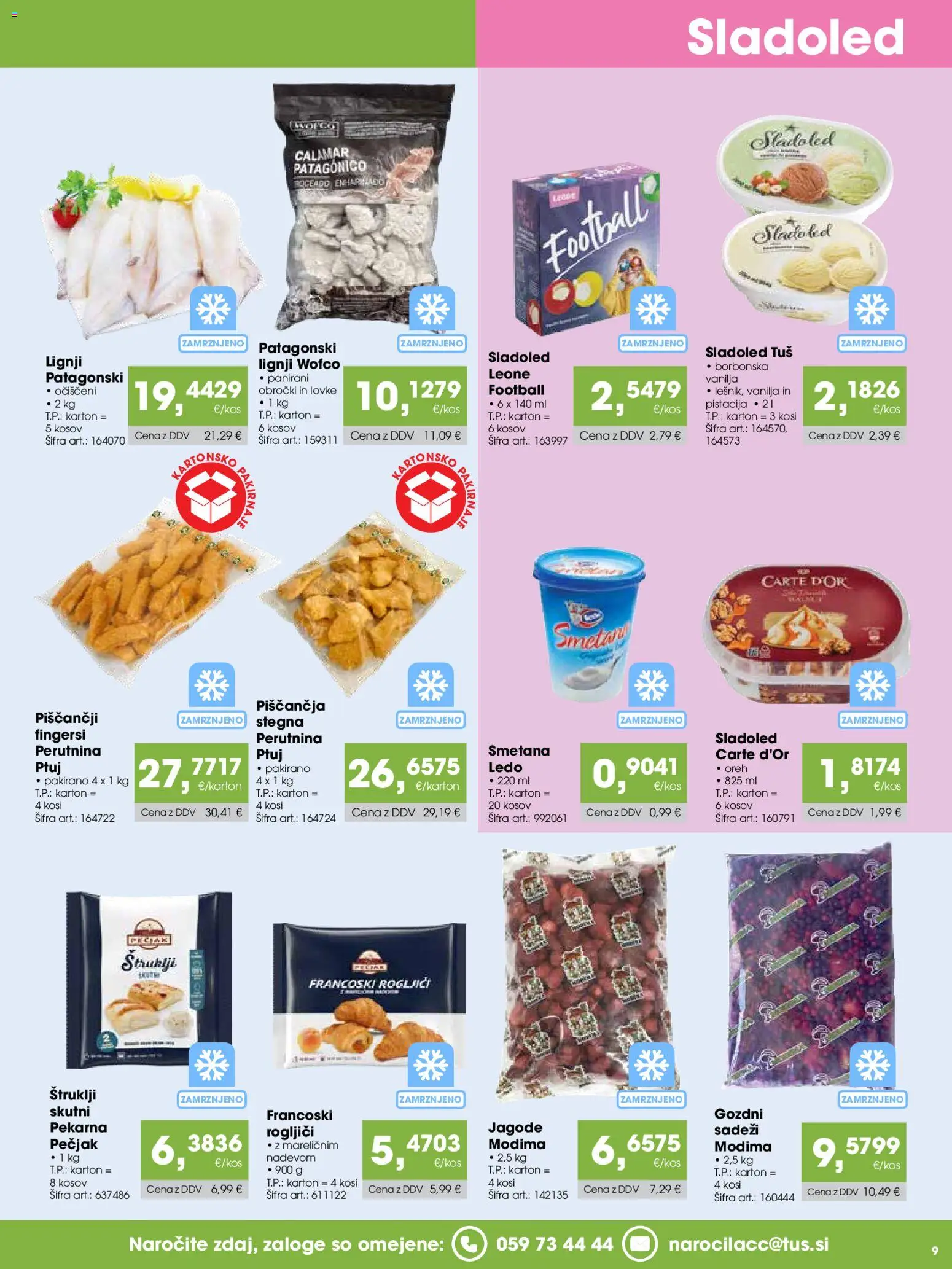 Novi Tuš katalog ponudbe – veljaven od 15.06.2026 | Stran: 9